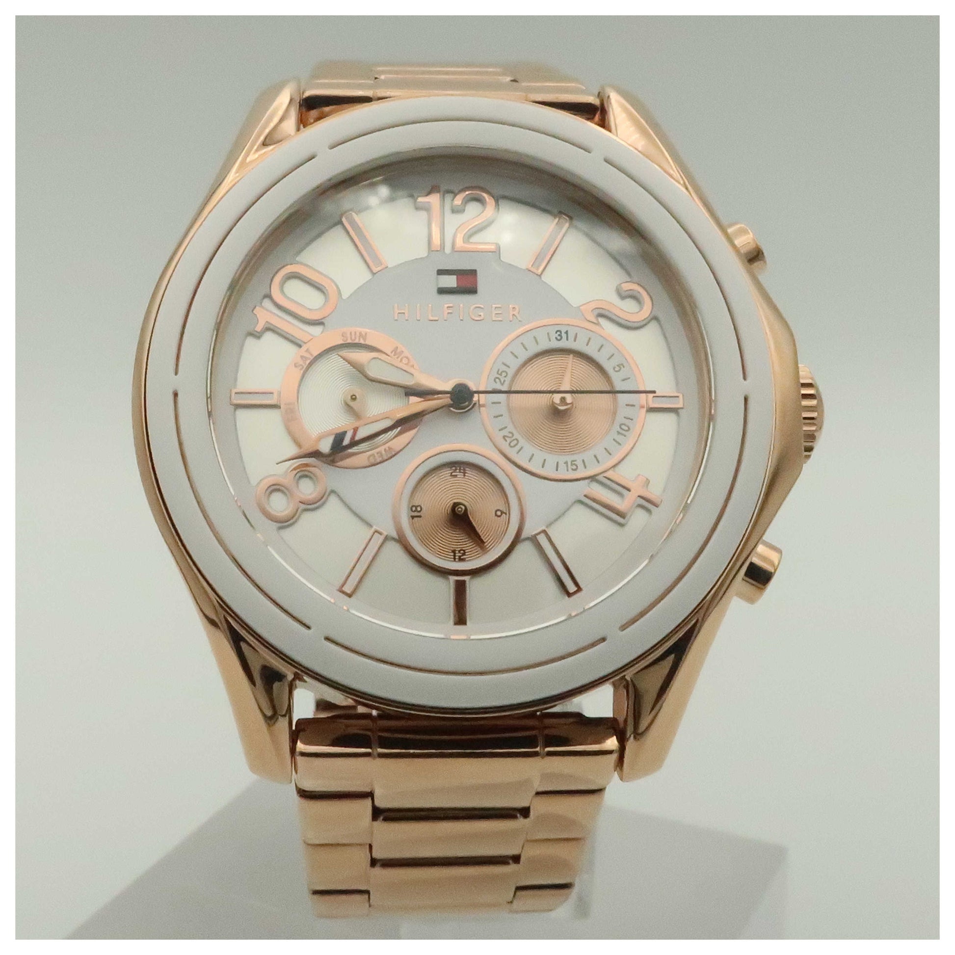 Front view of Tommy Hilfiger Ali Women's Japanese Quartz (Battery-Powered) Watch 1781651-PO