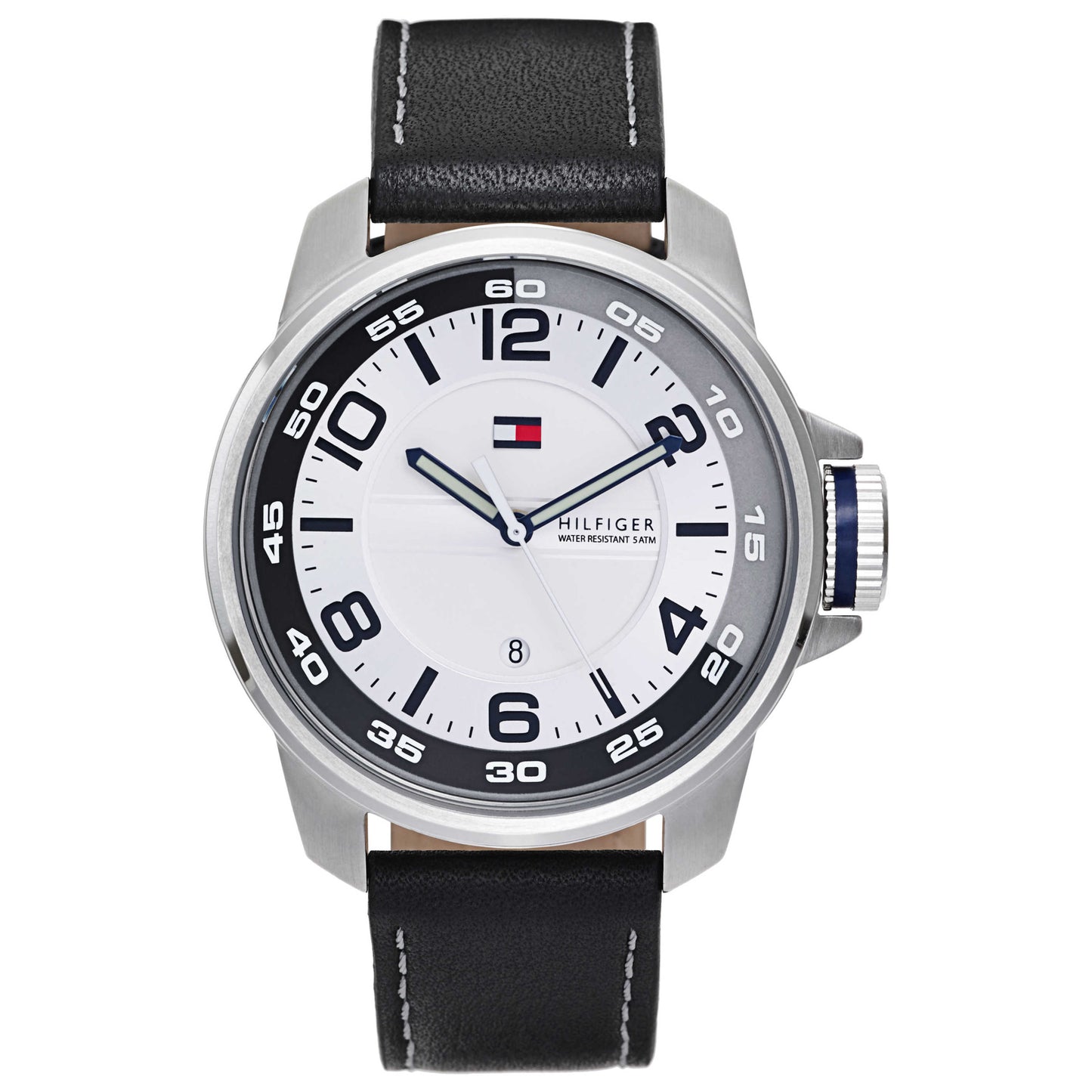 Front view of Tommy Hilfiger Fisher Men's Japanese Quartz (Battery-Powered) Watch 1790714