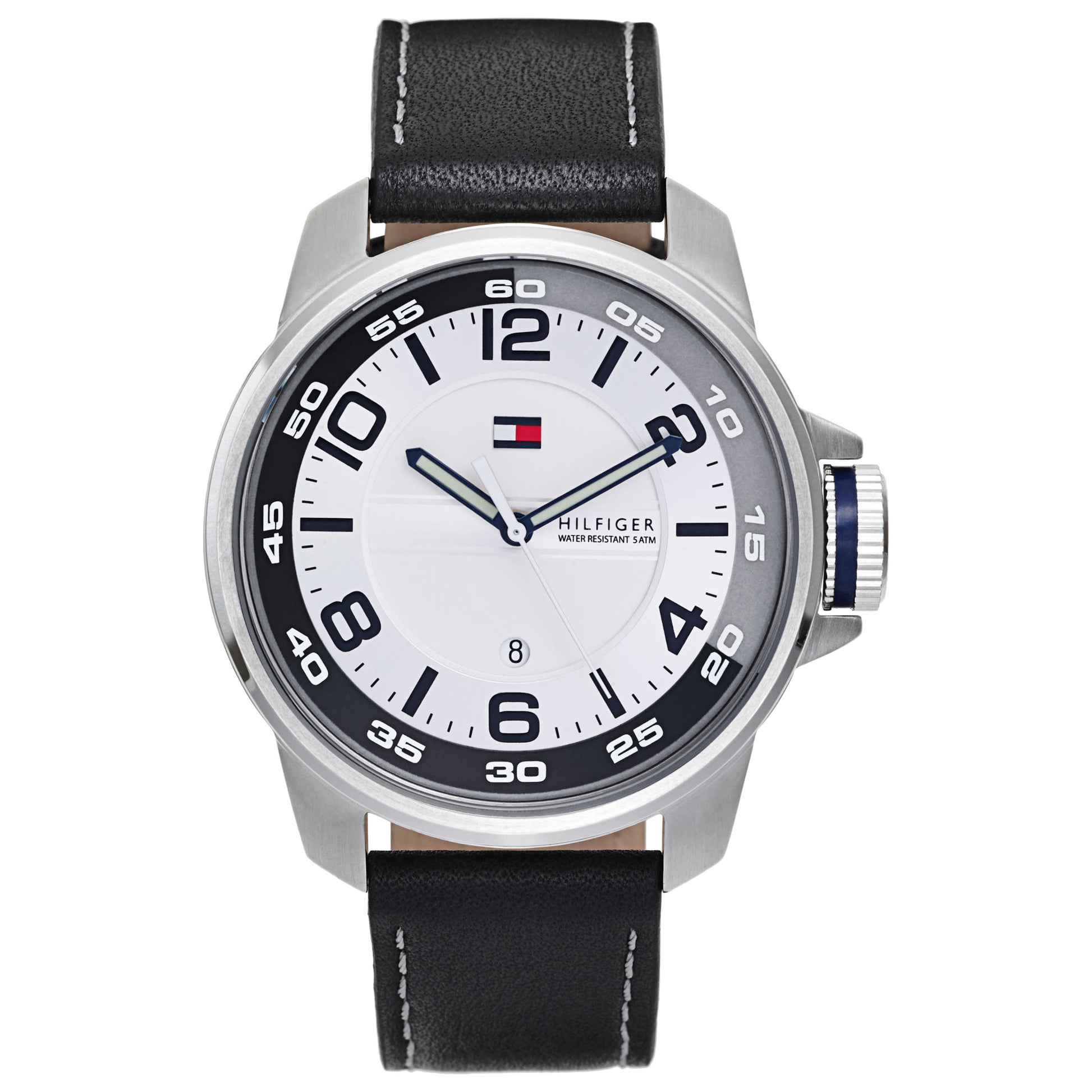 Front view of Tommy Hilfiger Fisher Men's Japanese Quartz (Battery-Powered) Watch 1790714