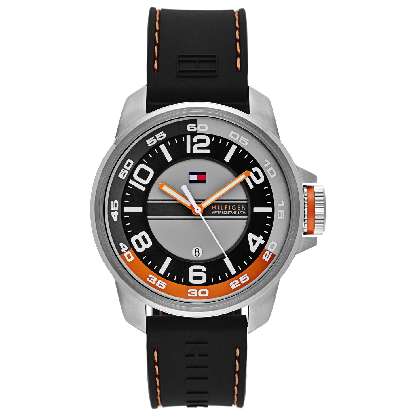 Front view of Tommy Hilfiger Fisher Men's Japanese Quartz (Battery-Powered) Watch 1790716
