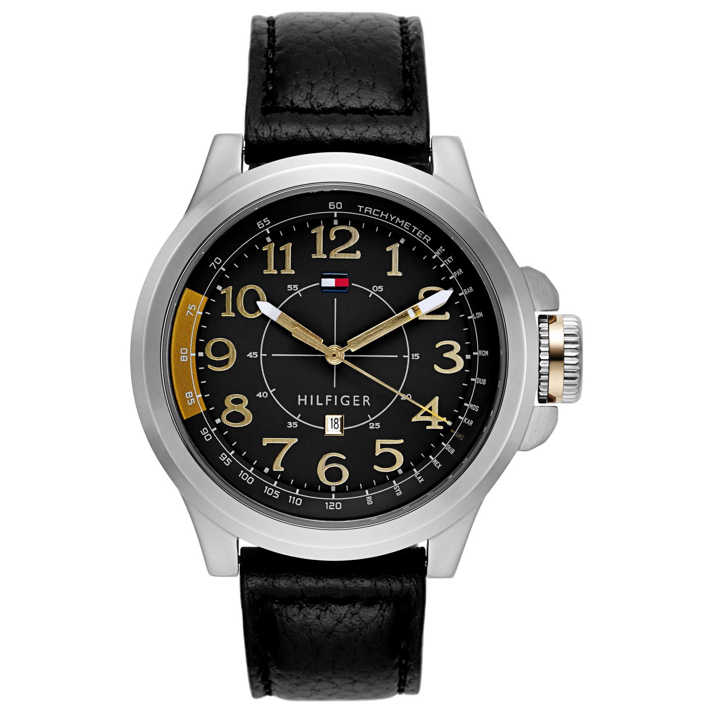 Front view of Tommy Hilfiger Sam Men's Japanese Quartz (Battery-Powered) Watch 1790843