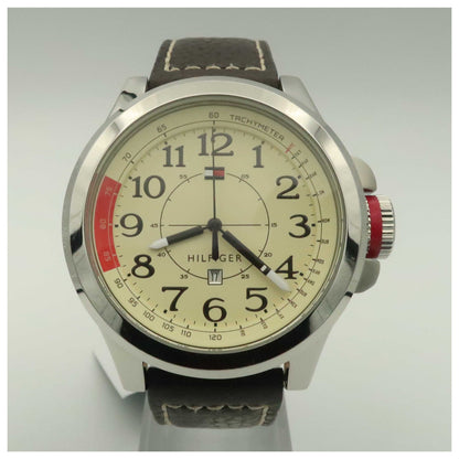 Front view of Tommy Hilfiger Sam Men's Japanese Quartz (Battery-Powered) Watch 1790844-PO