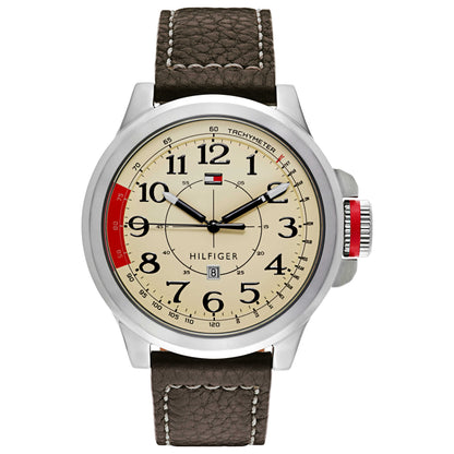 Front view of Tommy Hilfiger Sam Men's Japanese Quartz (Battery-Powered) Watch 1790844