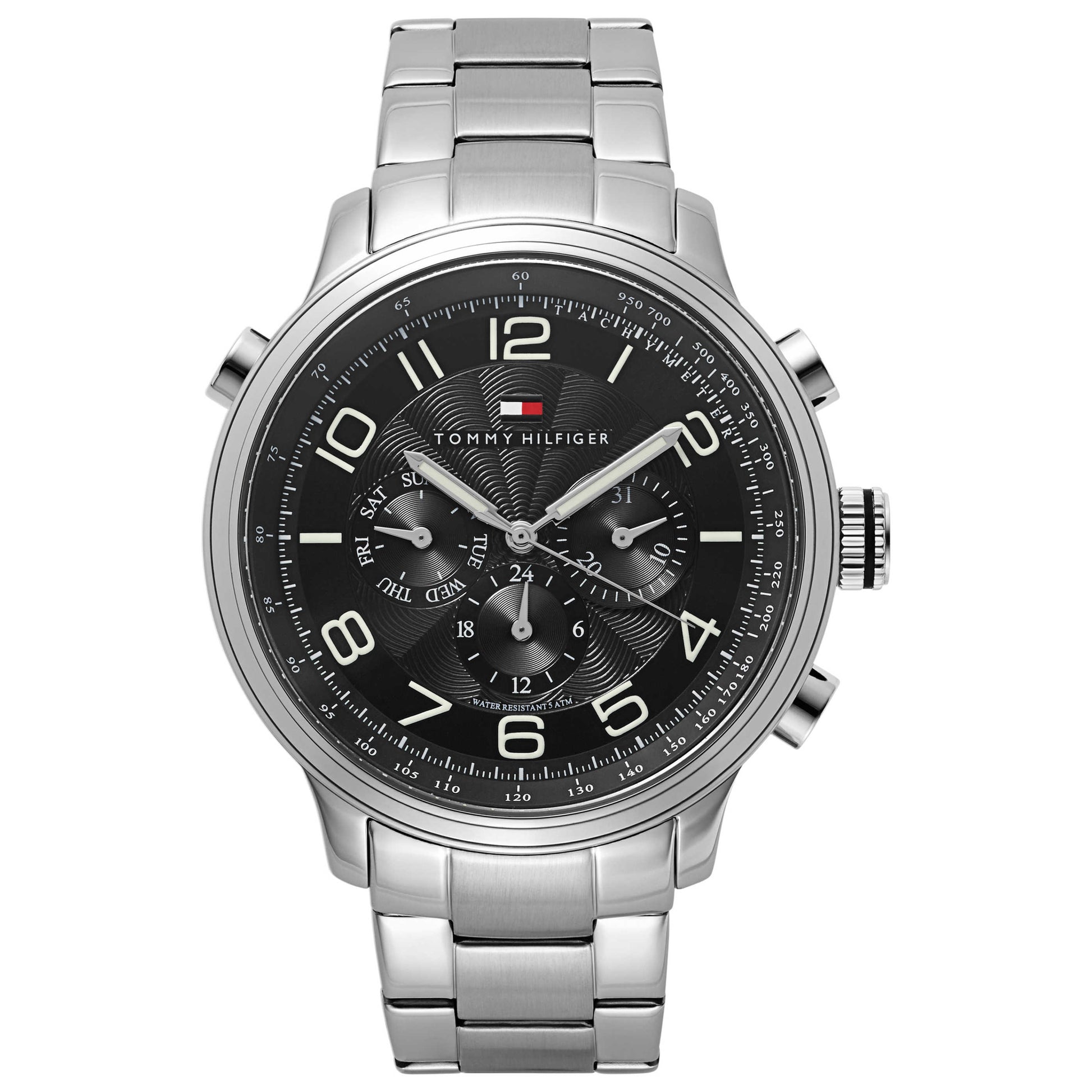 Front view of Tommy Hilfiger Tyler Men's Japanese Quartz (Battery-Powered) Watch 1790965