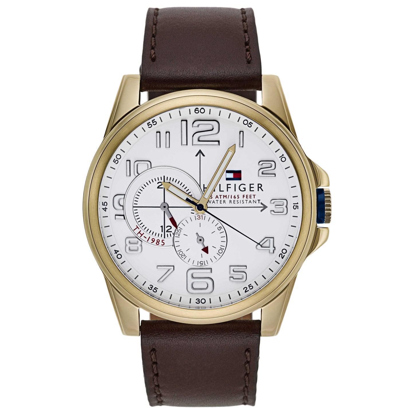 Front view of Tommy Hilfiger Frederick Men's Japanese Quartz (Battery-Powered) Watch 1791003