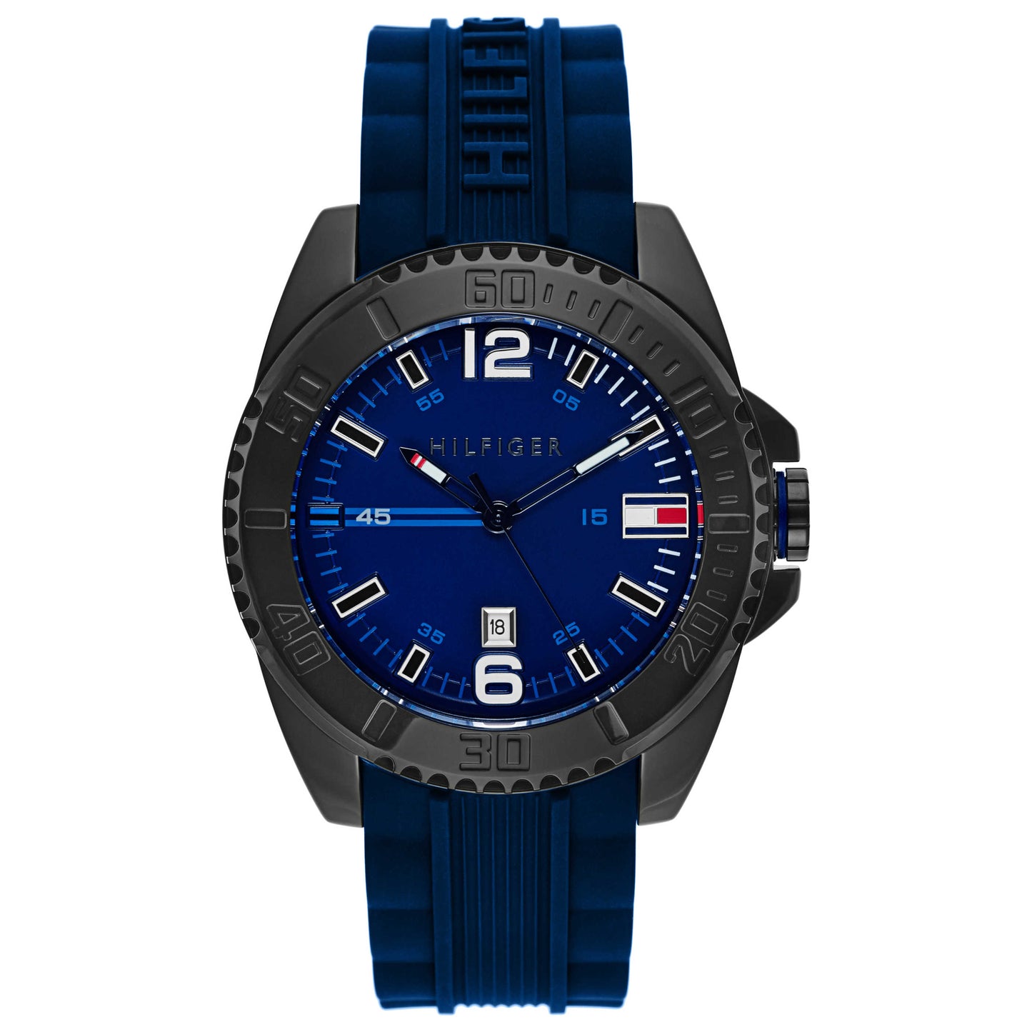 Front view of Tommy Hilfiger Owen Men's Japanese Quartz (Battery-Powered) Watch 1791040