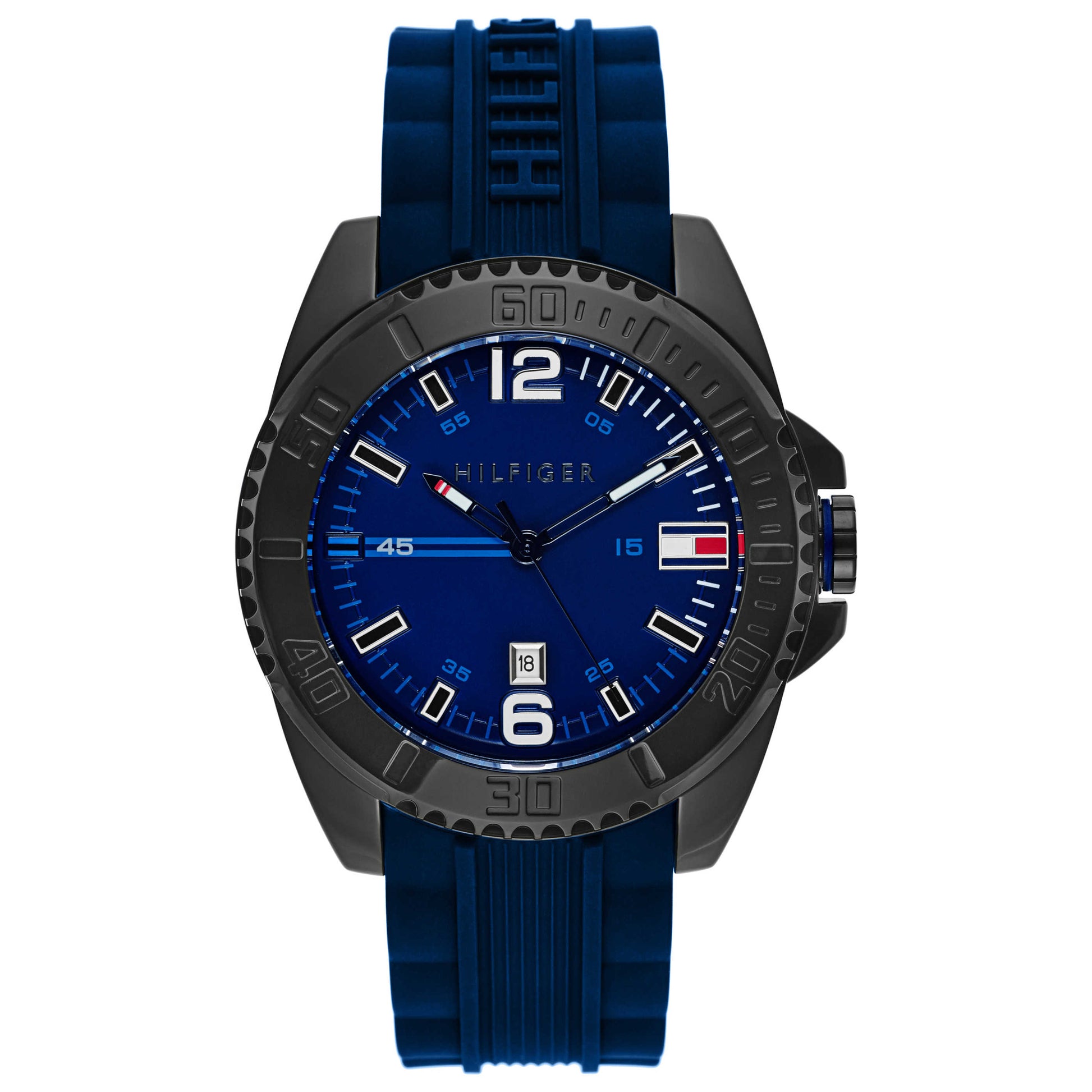 Front view of Tommy Hilfiger Owen Men's Japanese Quartz (Battery-Powered) Watch 1791040
