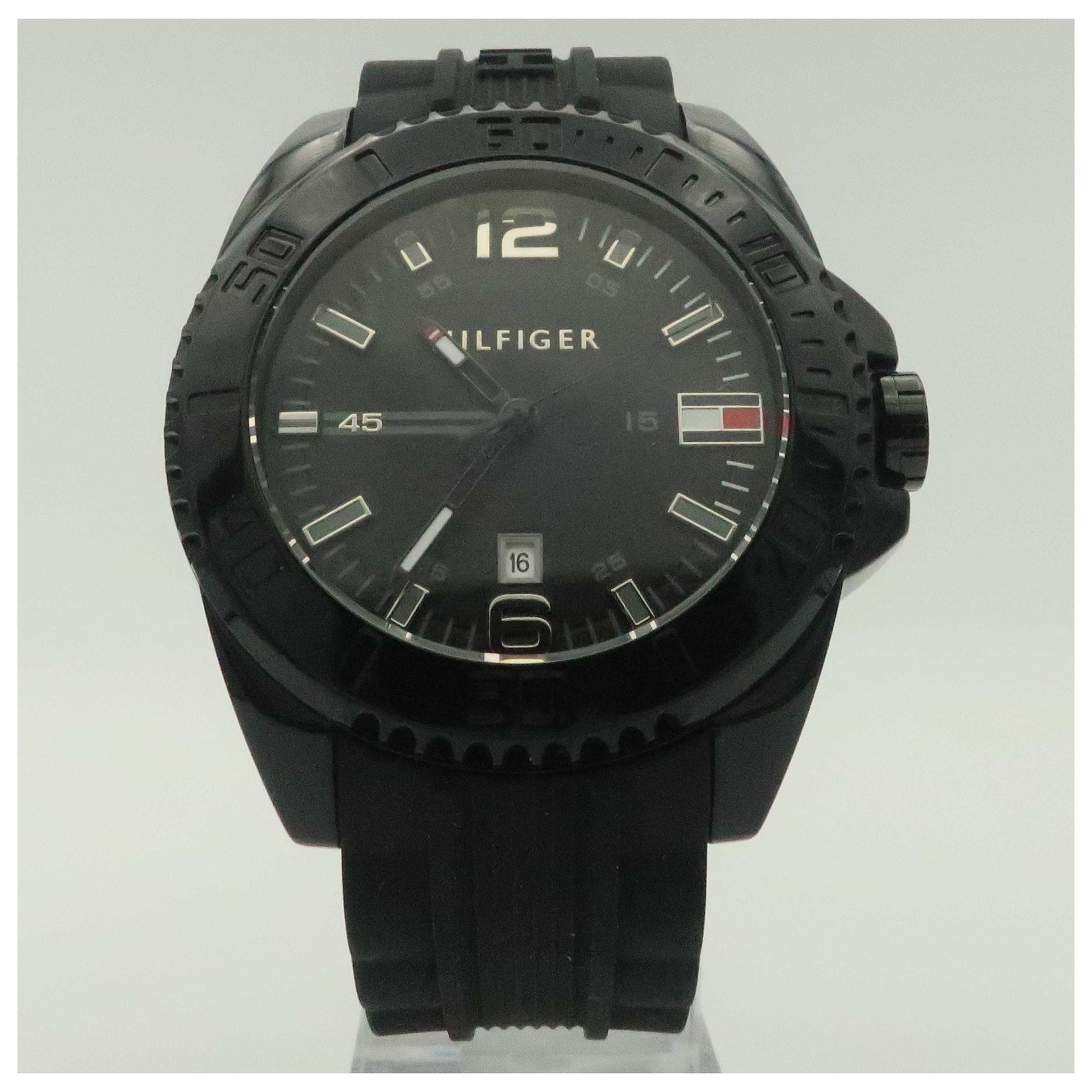 Front view of Tommy Hilfiger Owen Men's Japanese Quartz (Battery-Powered) Watch 1791041-PO