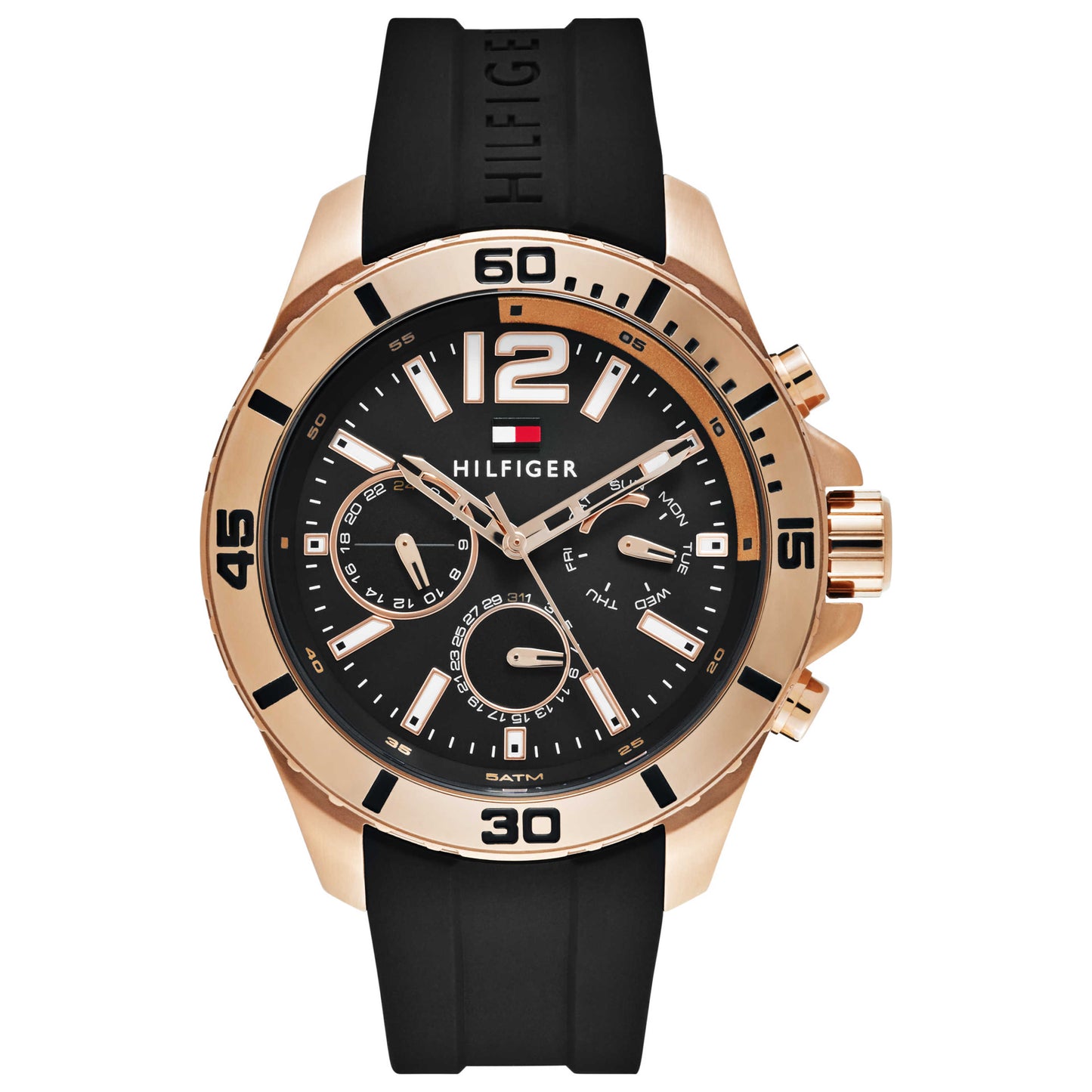 Front view of Tommy Hilfiger Nolan Men's Japanese Quartz (Battery-Powered) Watch 1791145