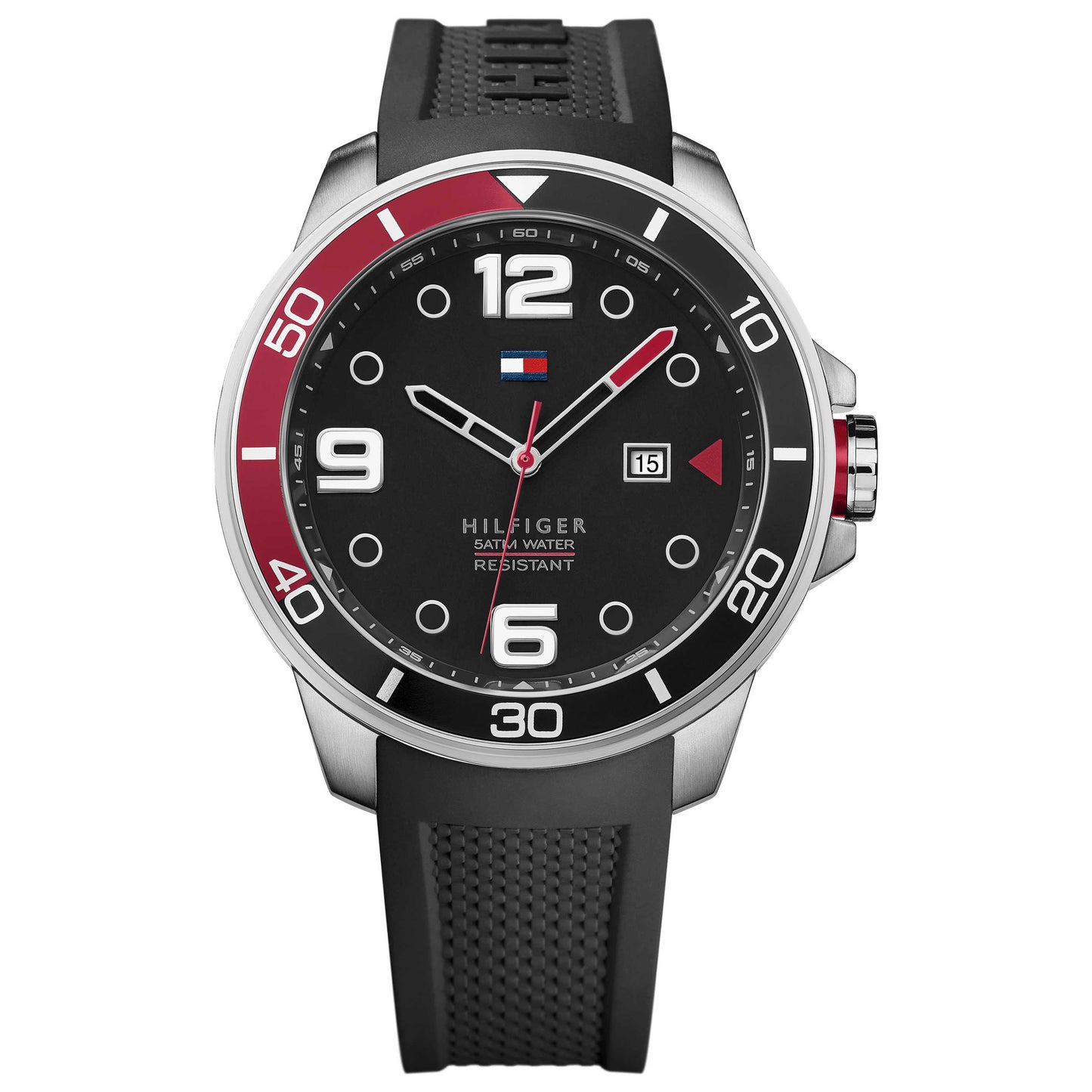 Front view of Tommy Hilfiger Keith Men's Japanese Quartz (Battery-Powered) Watch 1791153