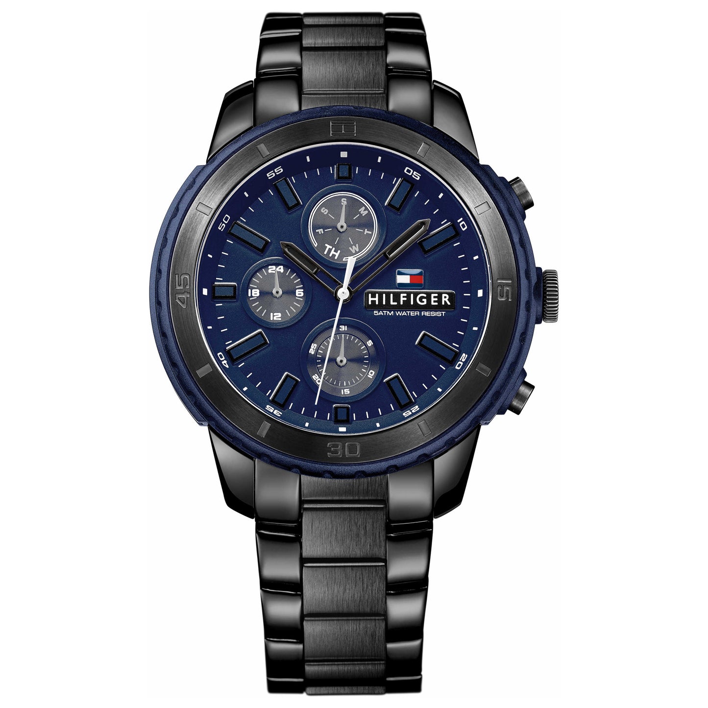 Front view of Tommy Hilfiger Flynn Men's Japanese Quartz (Battery-Powered) Watch 1791190