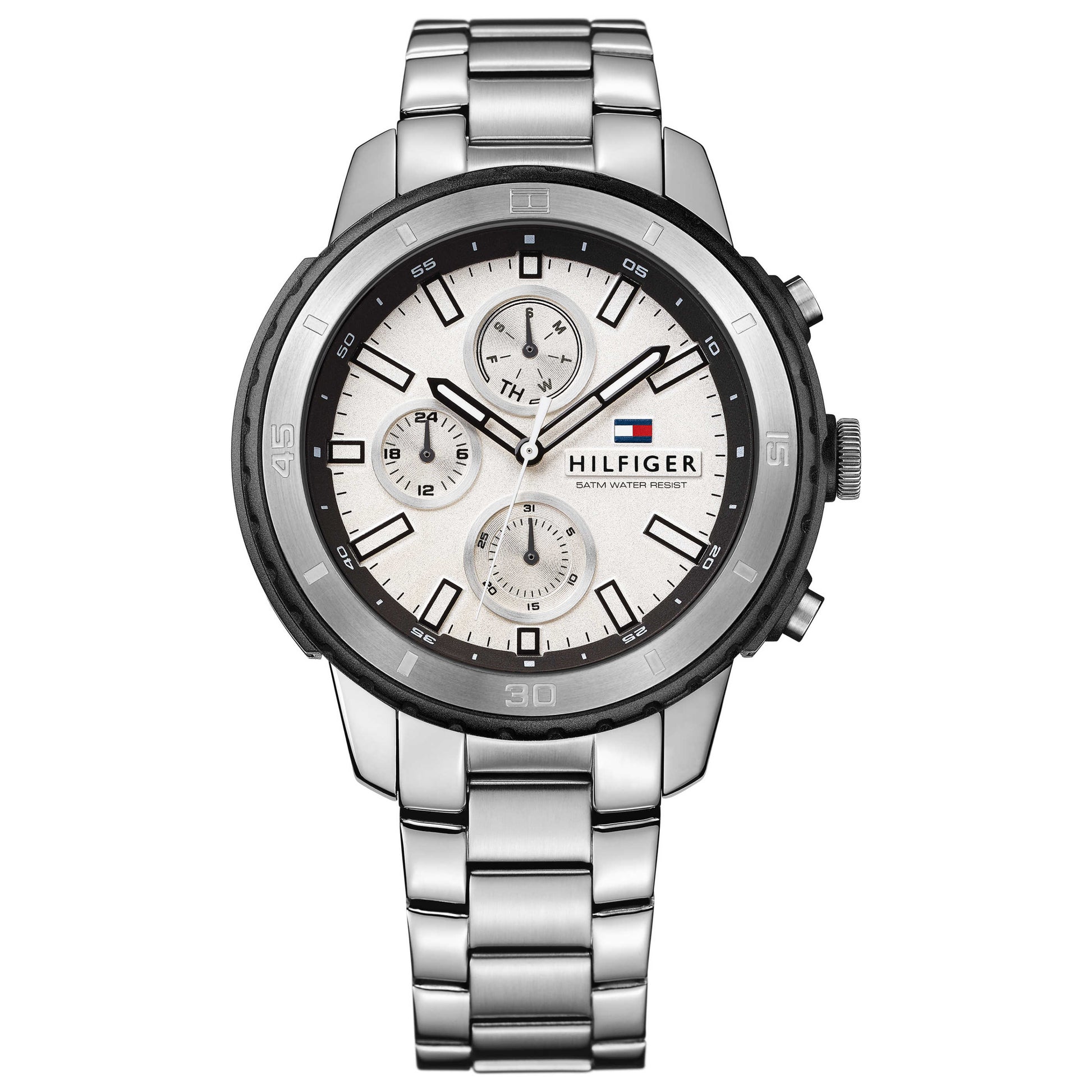 Front view of Tommy Hilfiger Flynn Men's Japanese Quartz (Battery-Powered) Watch 1791191