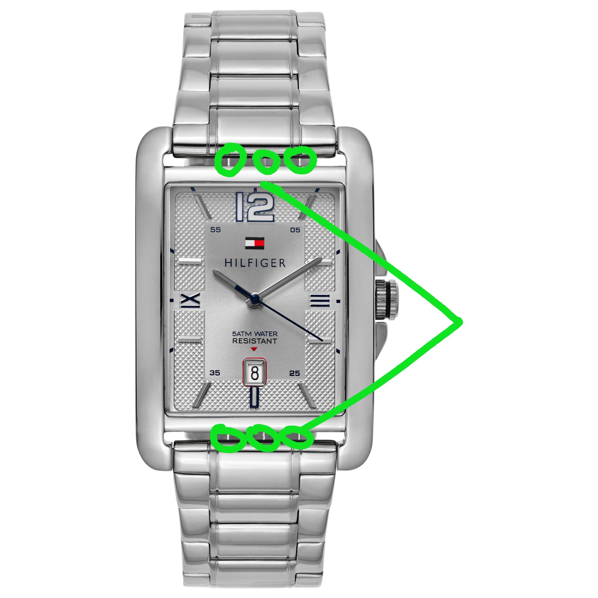 Front view of Tommy Hilfiger Jack Men's Japanese Quartz (Battery-Powered) Watch 1791201