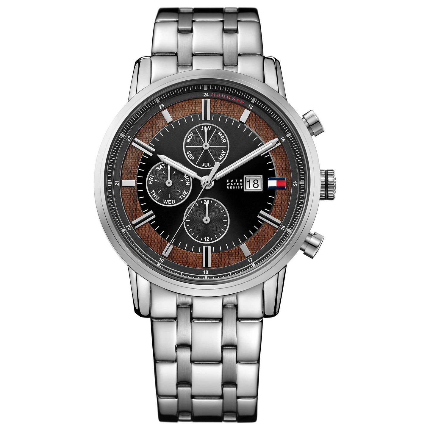 Front view of Tommy Hilfiger Harrison Men's Quartz Watch 1791248