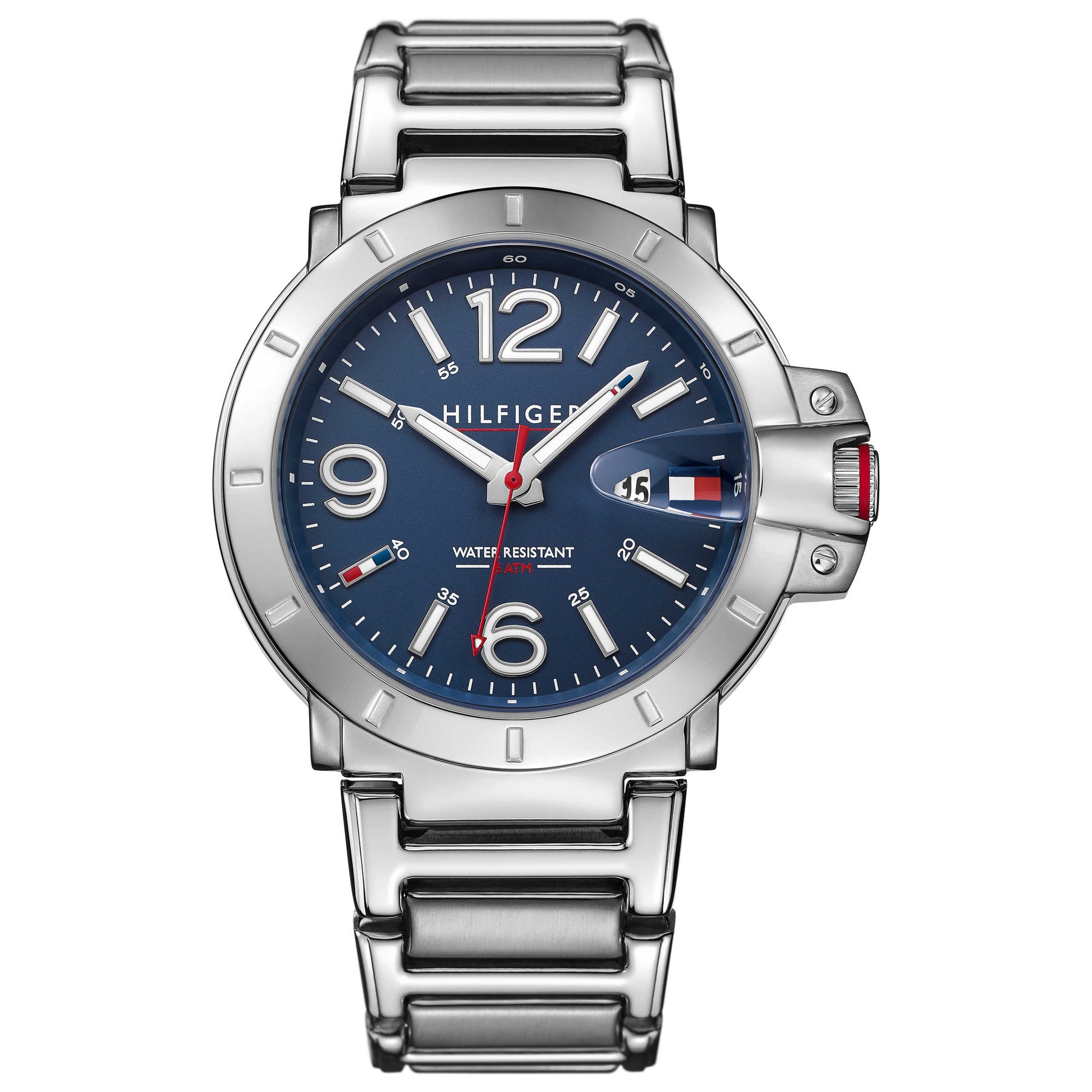 Front view of Tommy Hilfiger Turbo Men's Japanese Quartz (Battery-Powered) Watch 1791258