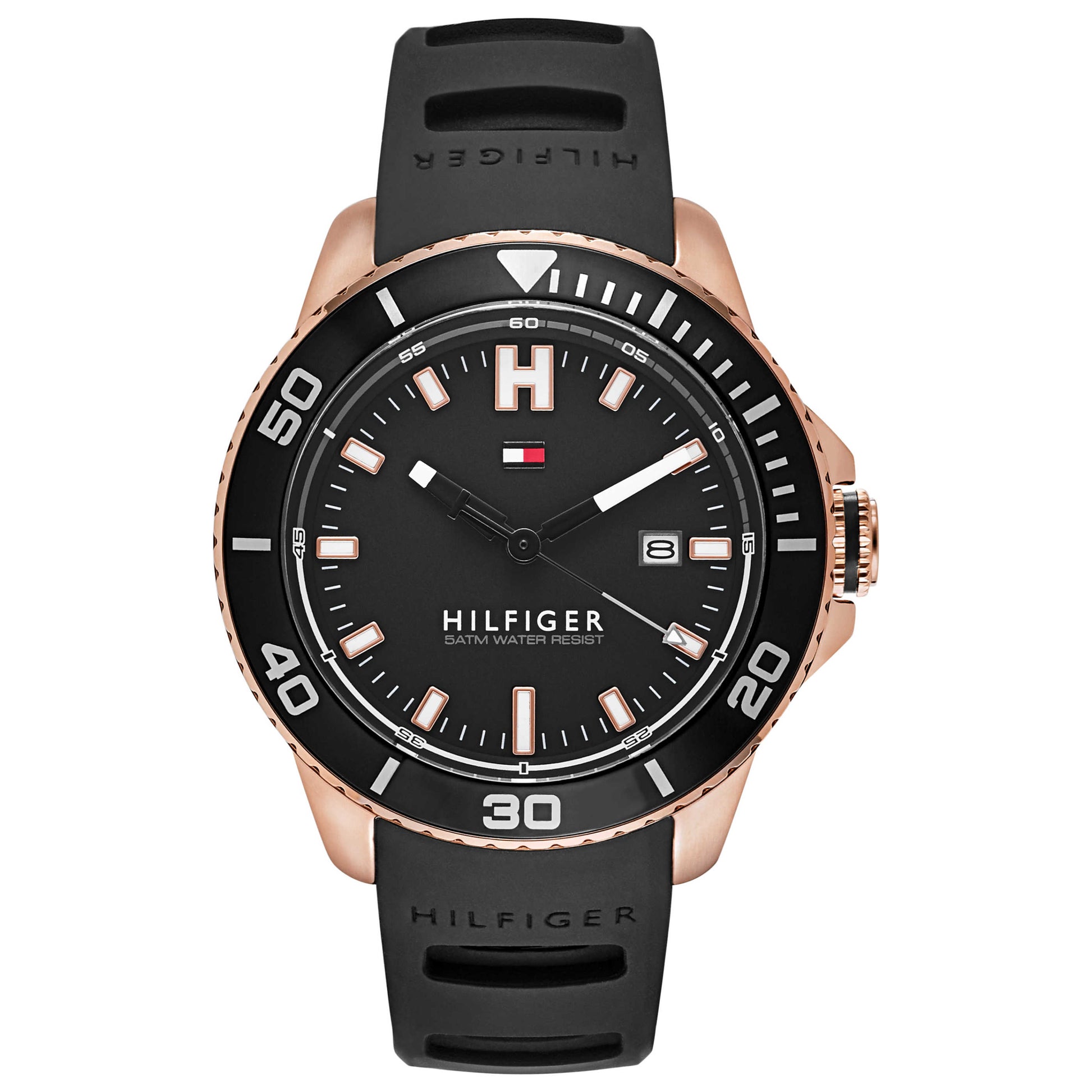 Front view of Tommy Hilfiger Wade Men's Japanese Quartz (Battery-Powered) Watch 1791266
