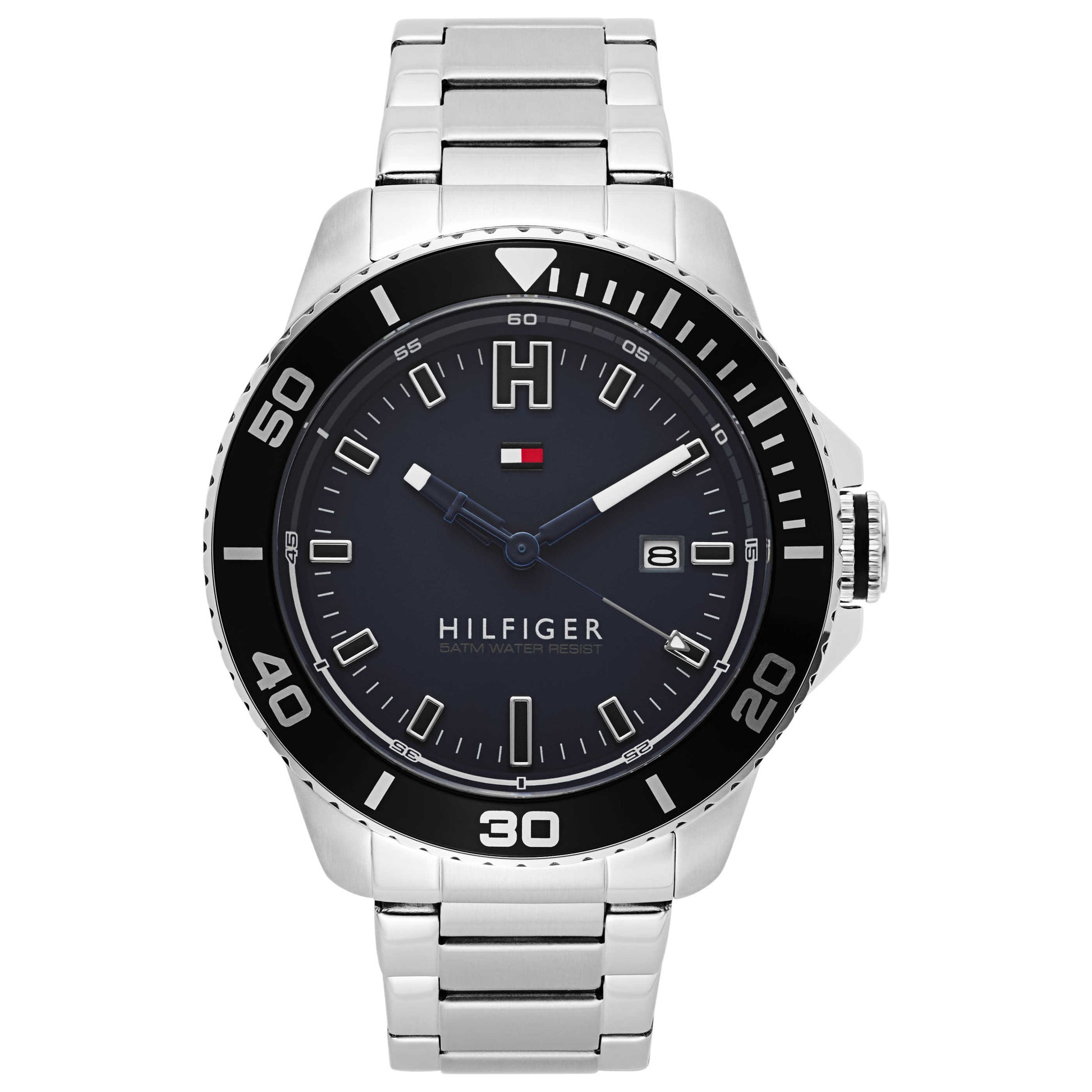 Front view of Tommy Hilfiger Wade Men's Japanese Quartz (Battery-Powered) Watch 1791267