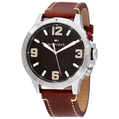 Front view of Tommy Hilfiger Smartwatch Men's Quartz Smartwatch 1791296