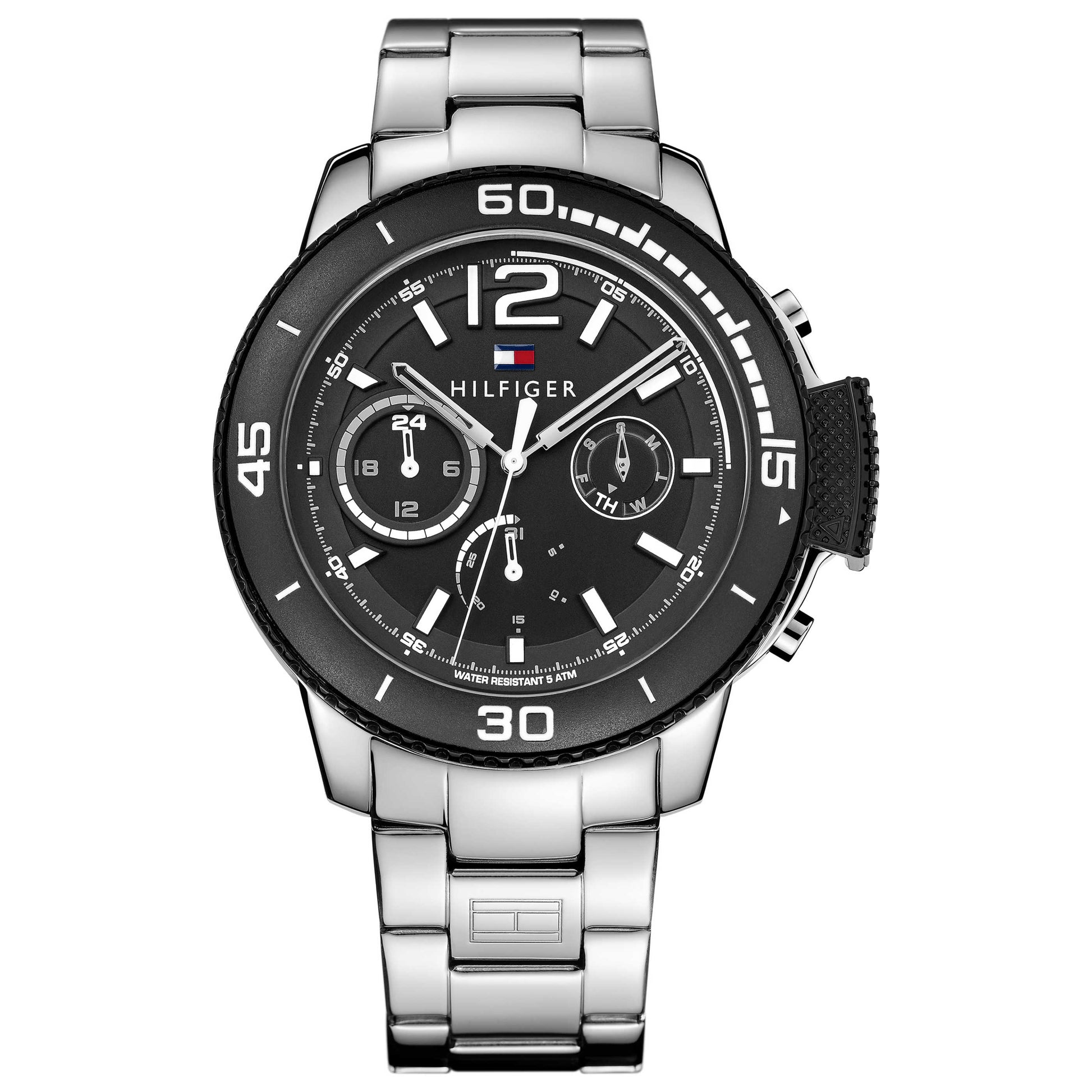 Front view of Tommy Hilfiger Wyatt Men's Japanese Quartz (Battery-Powered) Watch 1791317