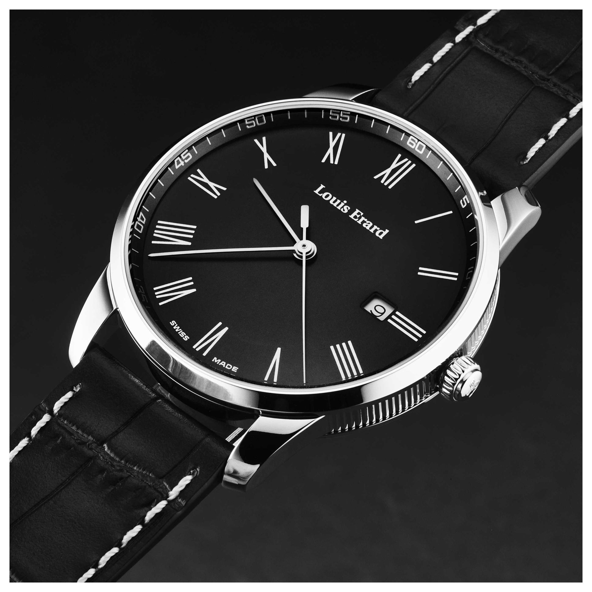 Louis Erard Heritage Men's Quartz Watch 17921AA22BEP100 - Image #4