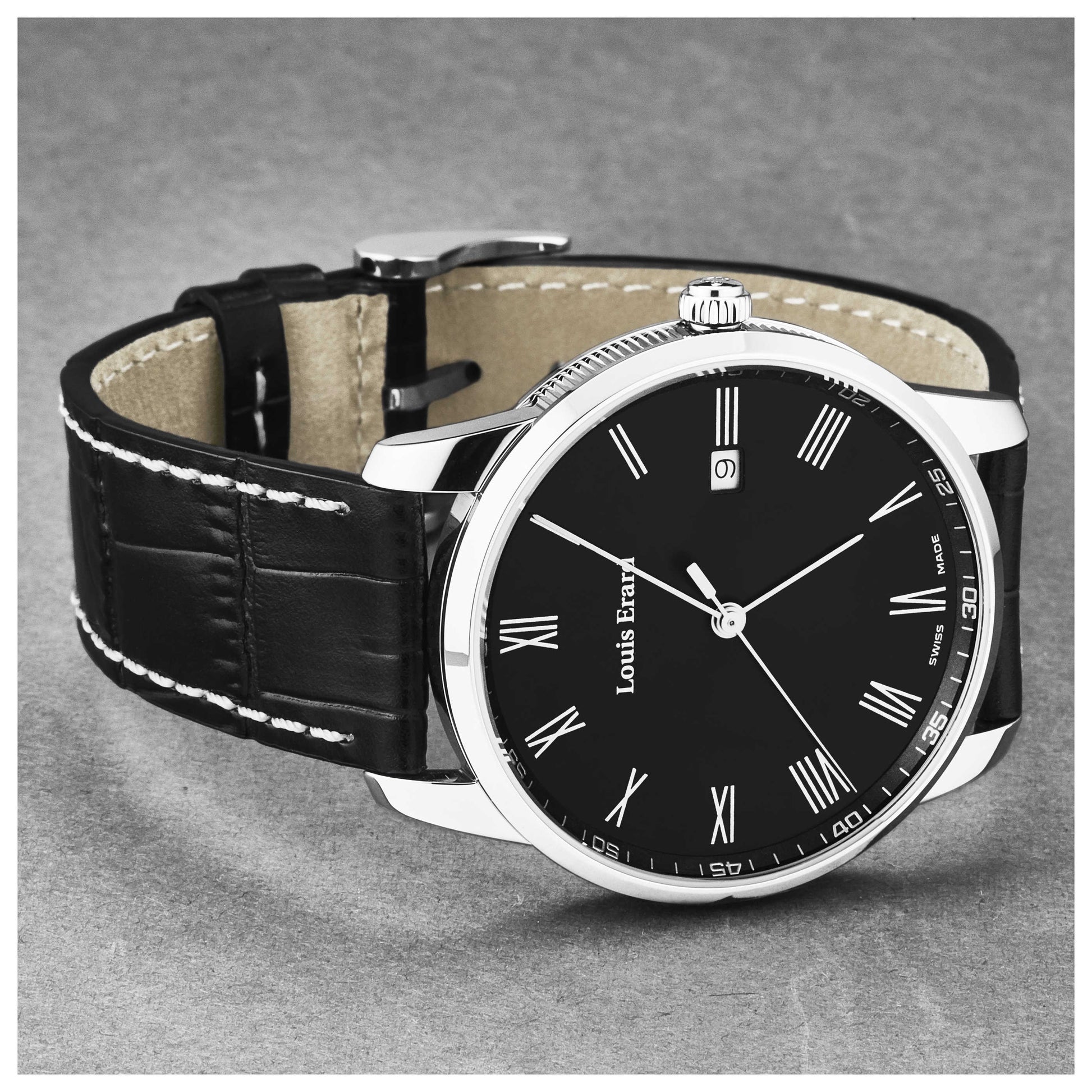 Louis Erard Heritage Men's Quartz Watch 17921AA22BEP100 - Image #5