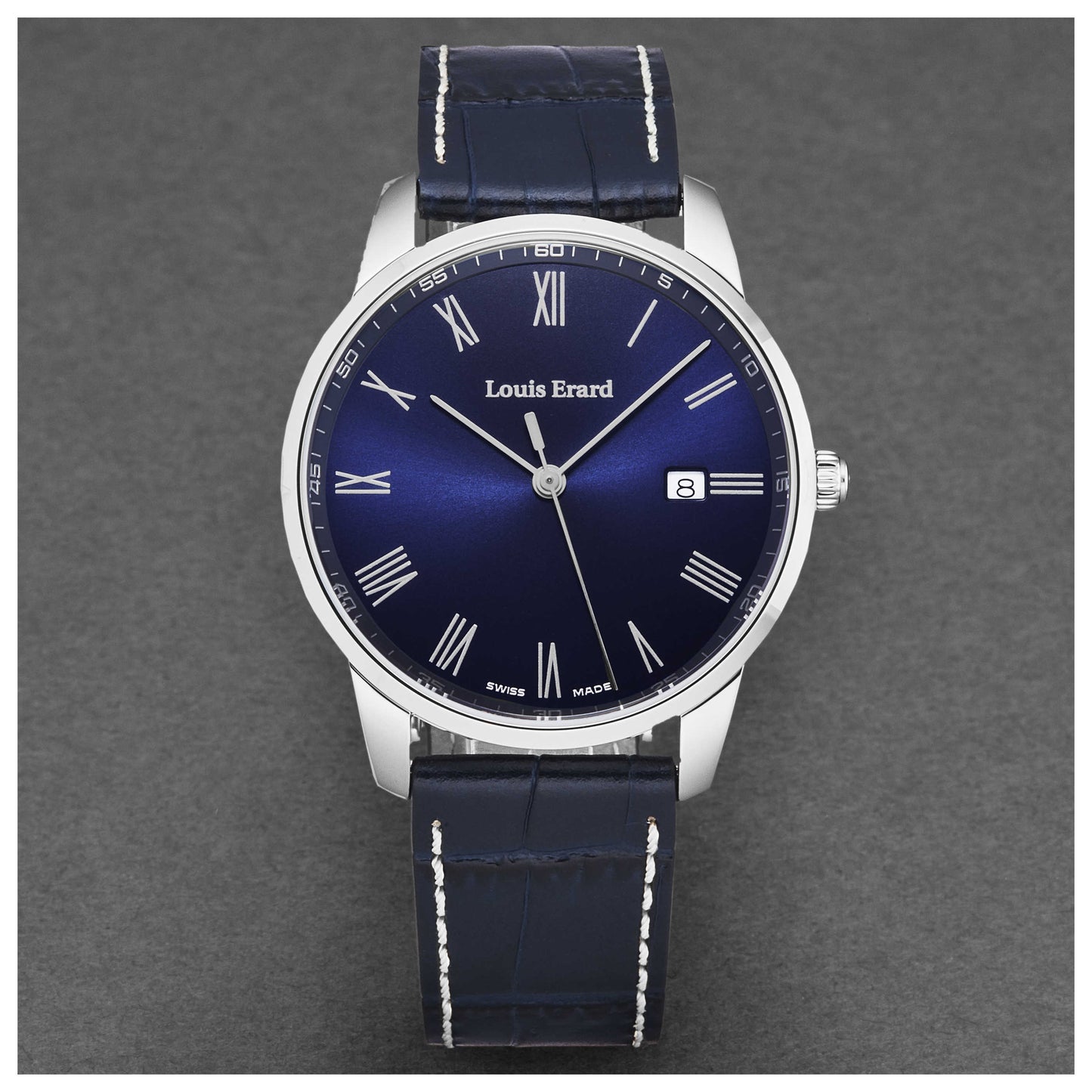 Louis Erard Heritage Men's Quartz Watch 17921AA25BEP102 - Image #4