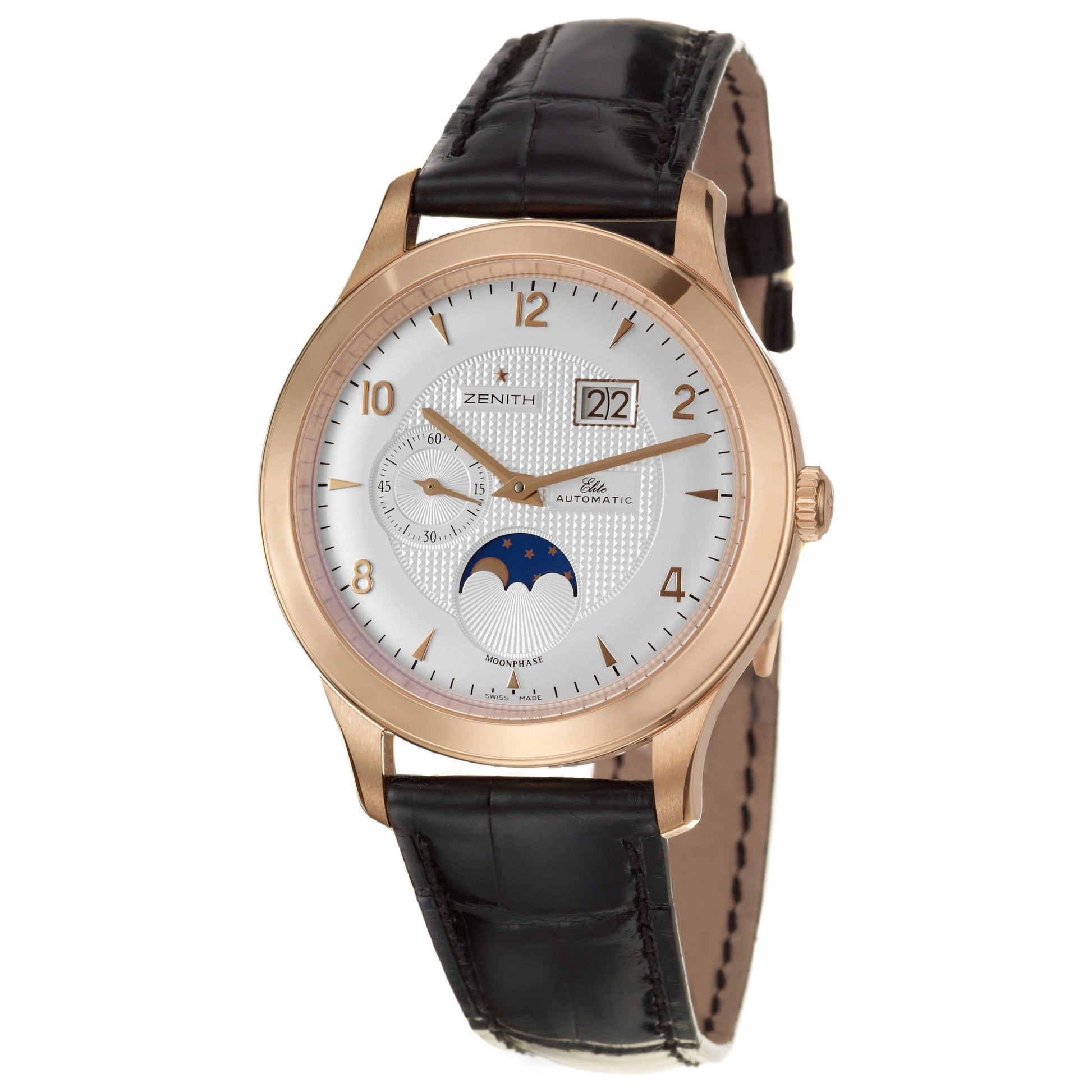 Front view of Zenith Class Men's Automatic Watch 18-1125-691-02-C490
