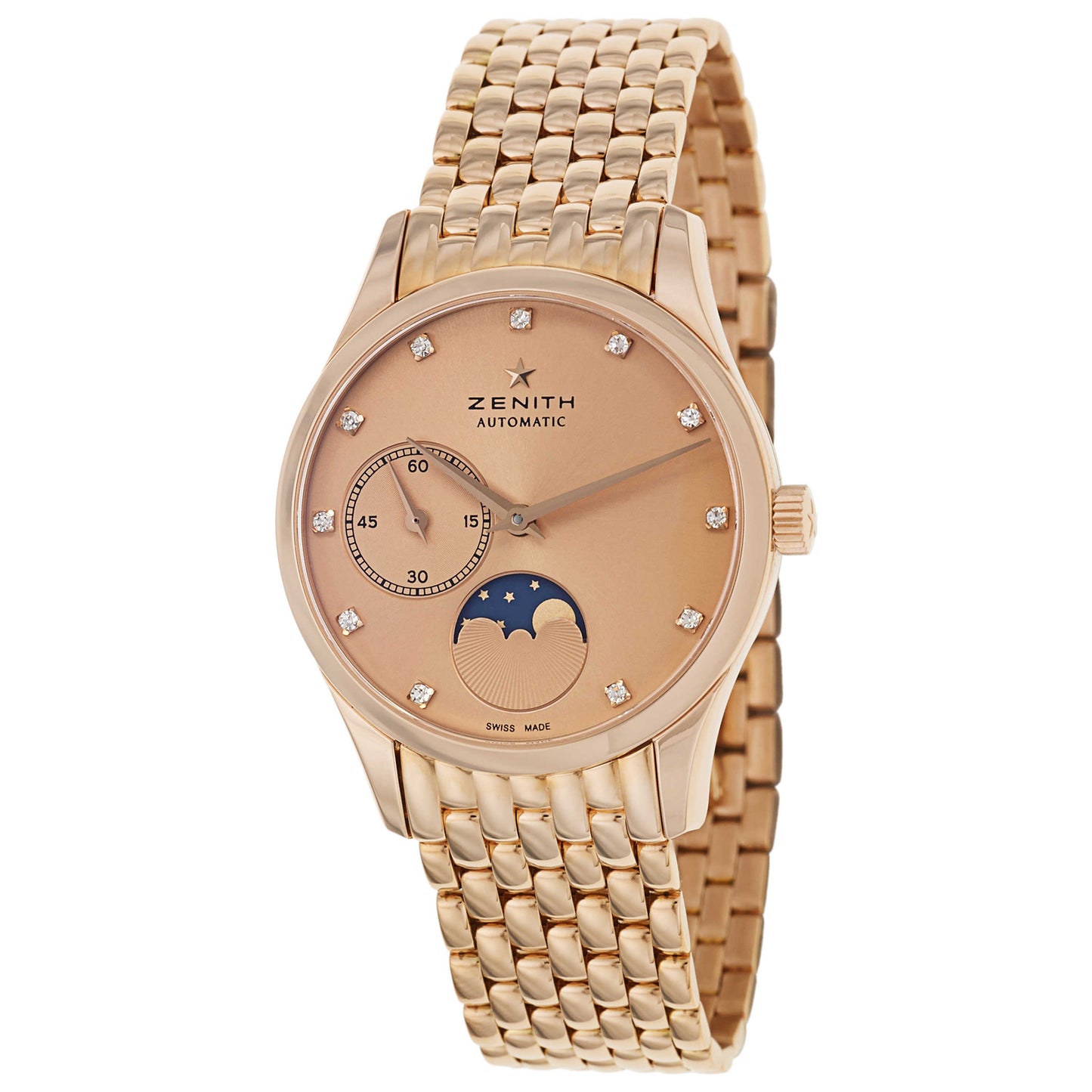 Front view of Zenith Captain Women's Automatic Watch 18-2310-692-95-M2310
