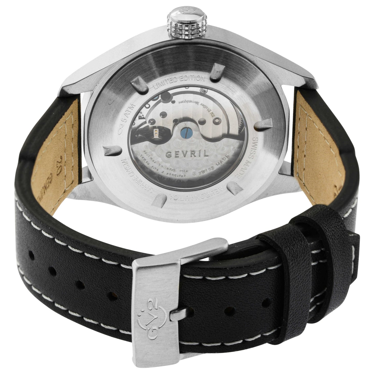 GV2 by Gevril Aeronautica Men's Quartz Watch 18002 - Image #2