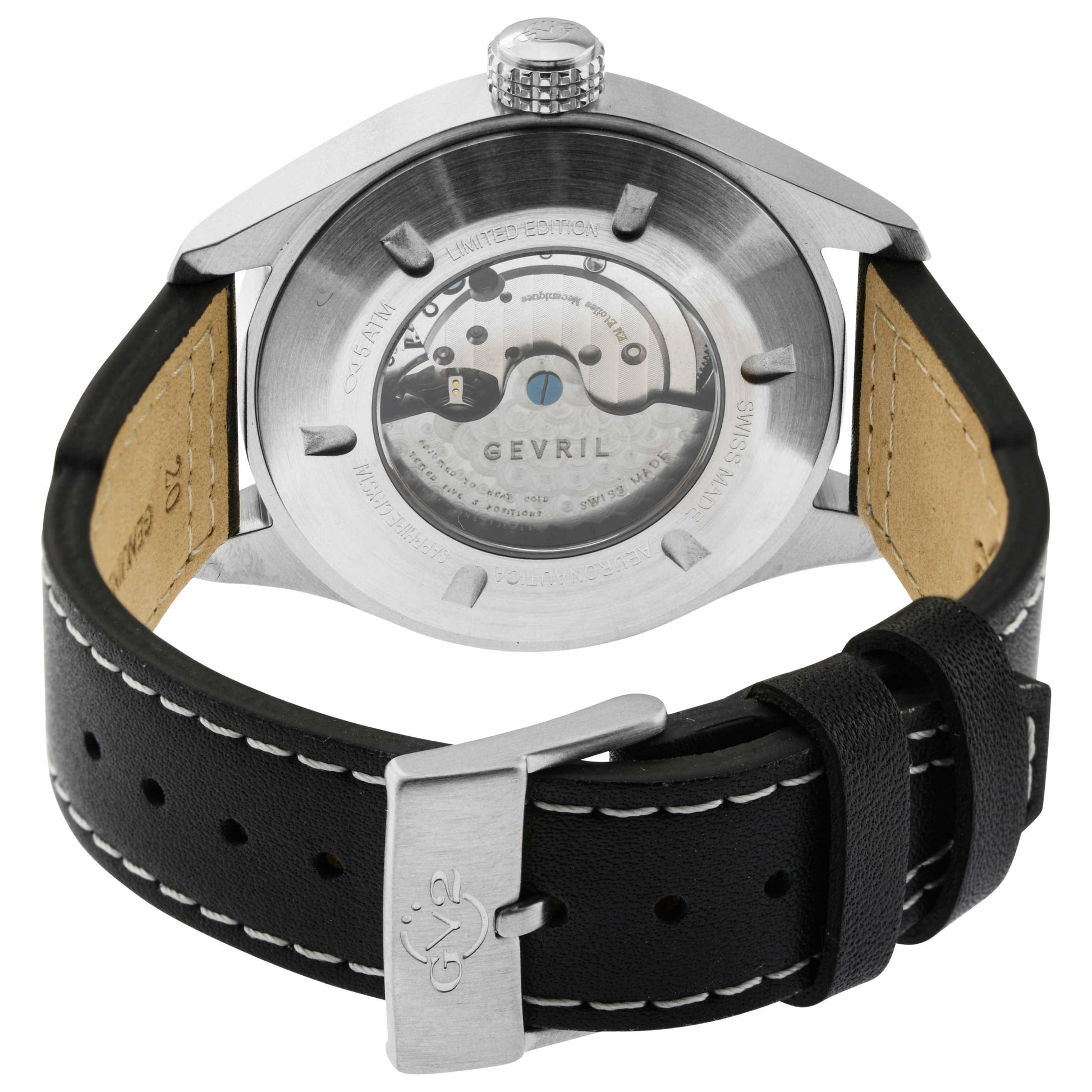 GV2 by Gevril Aeronautica Men's Quartz Watch 18002 - Image #2