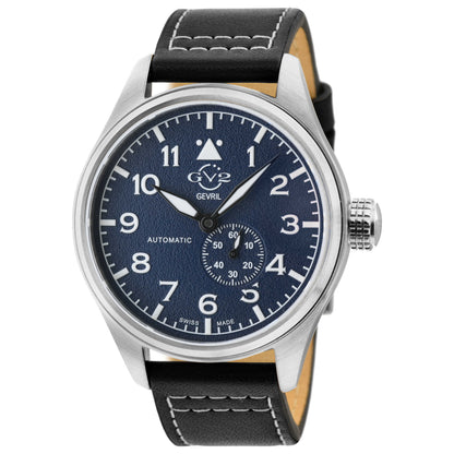 Front view of GV2 by Gevril Aeronautica Men's Quartz Watch 18002