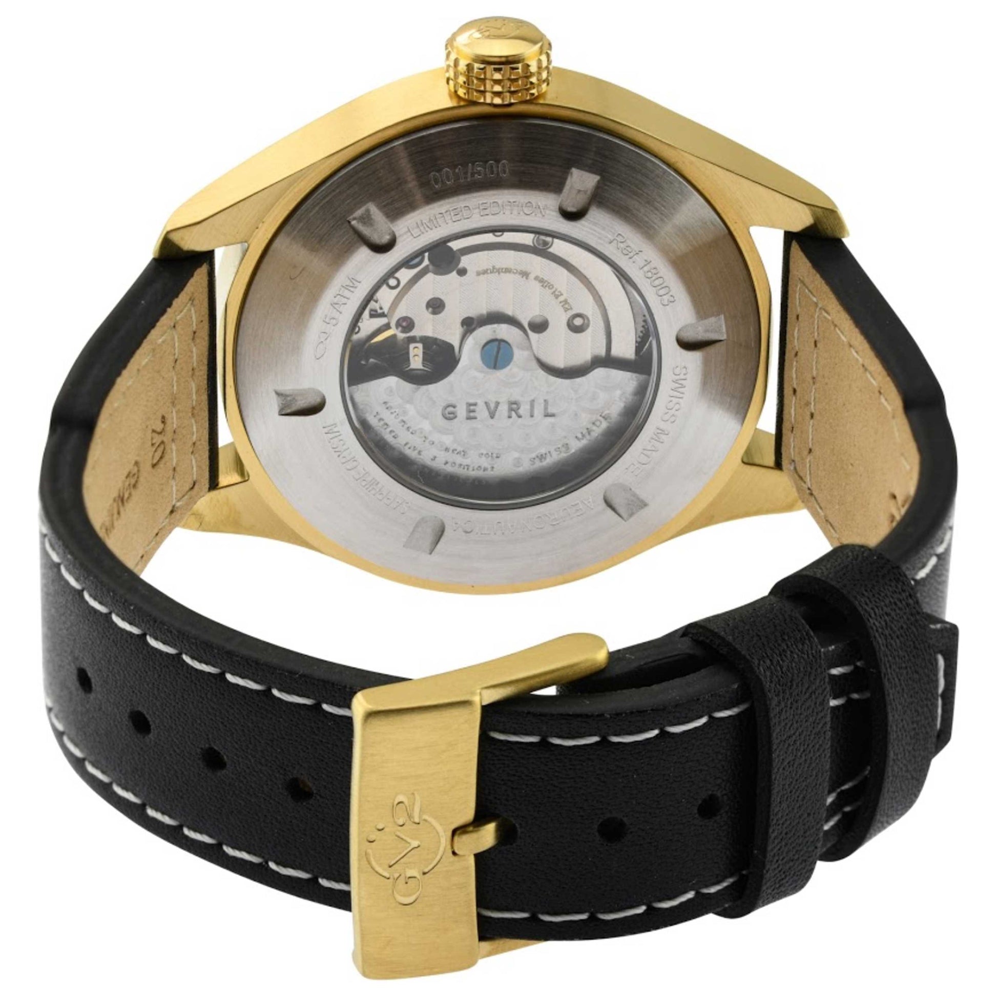 GV2 by Gevril Aeronautica Men's Automatic Watch 18003 - Image #2