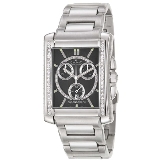 Front view of Charmex Milano Men's Swiss Quartz (Battery-Powered) Watch 1806