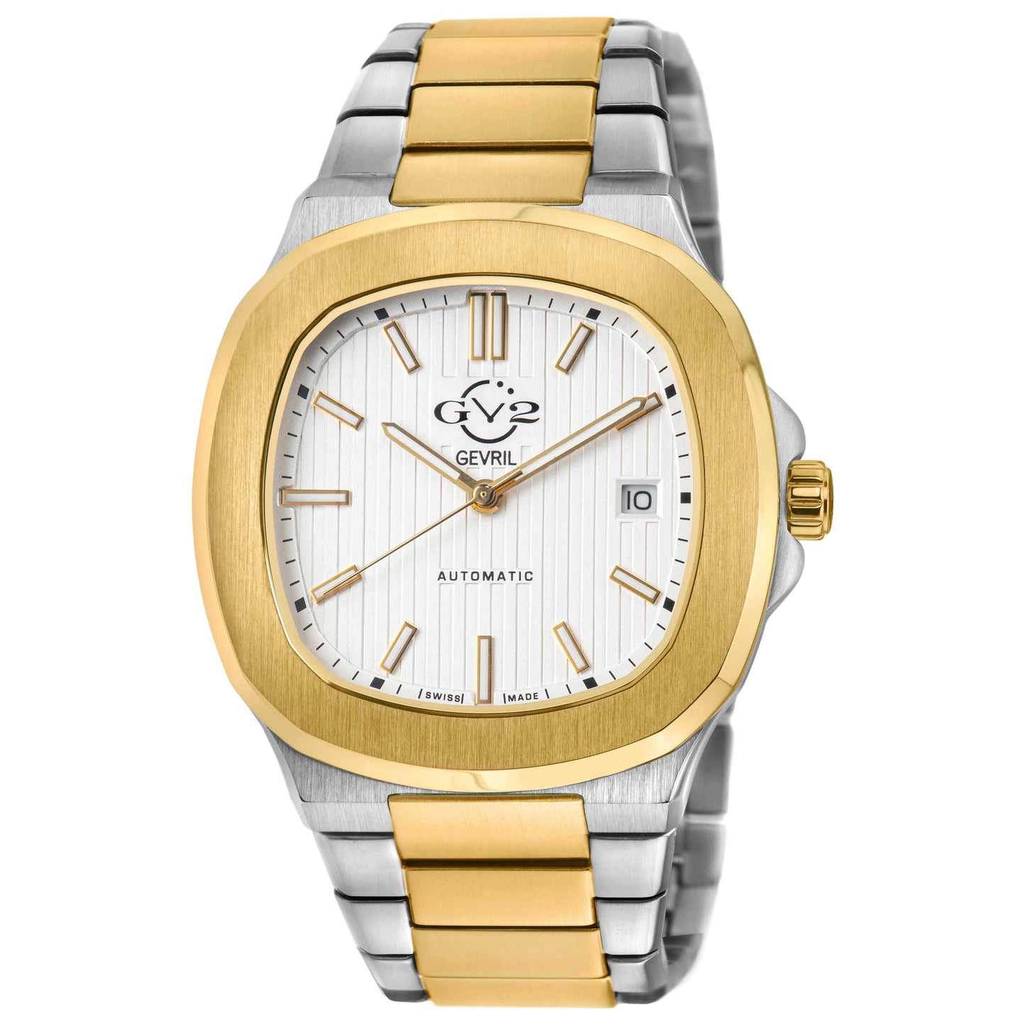 Front view of GV2 by Gevril Potente Men's Automatic Watch 18103