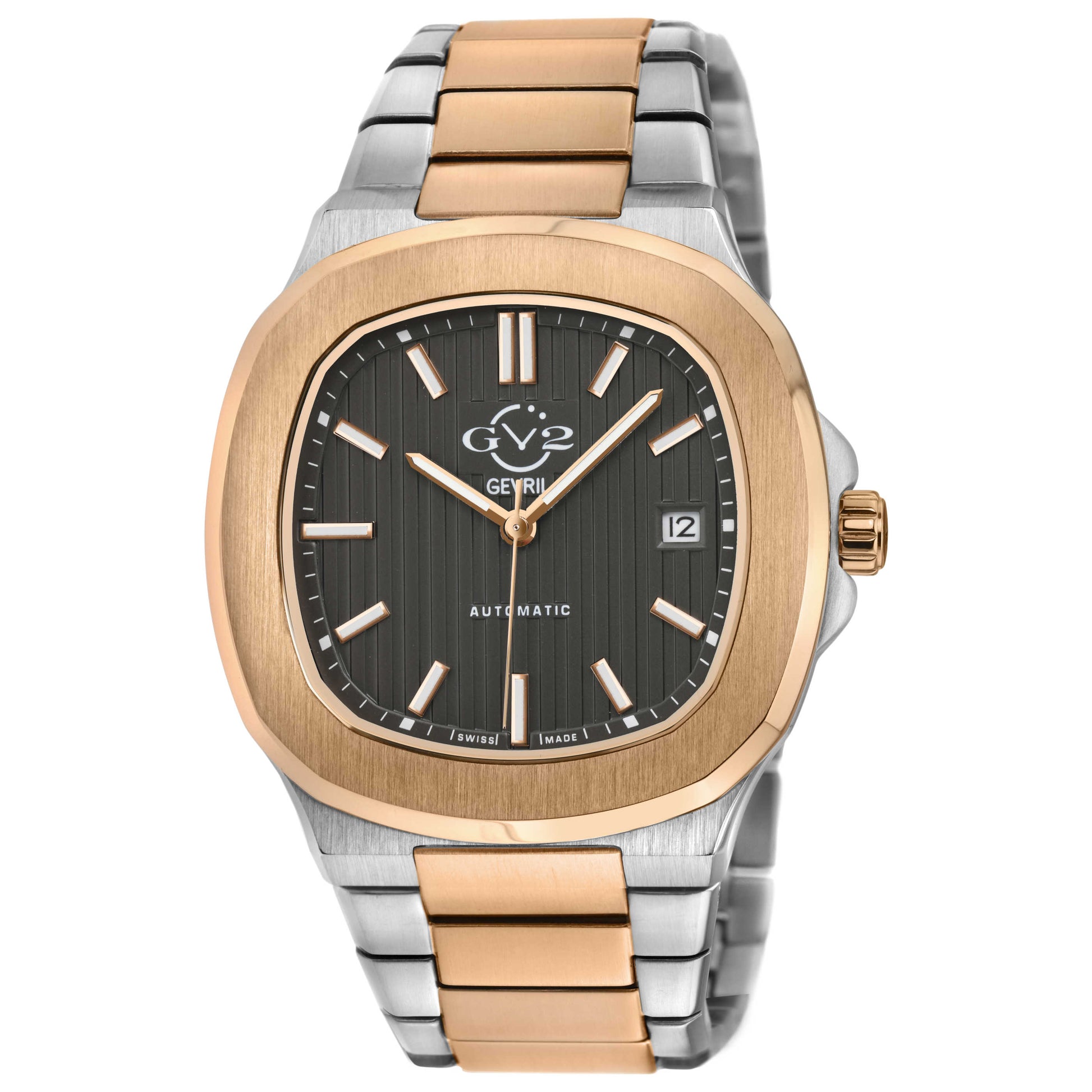 Front view of GV2 by Gevril Potente Men's Automatic Watch 18104