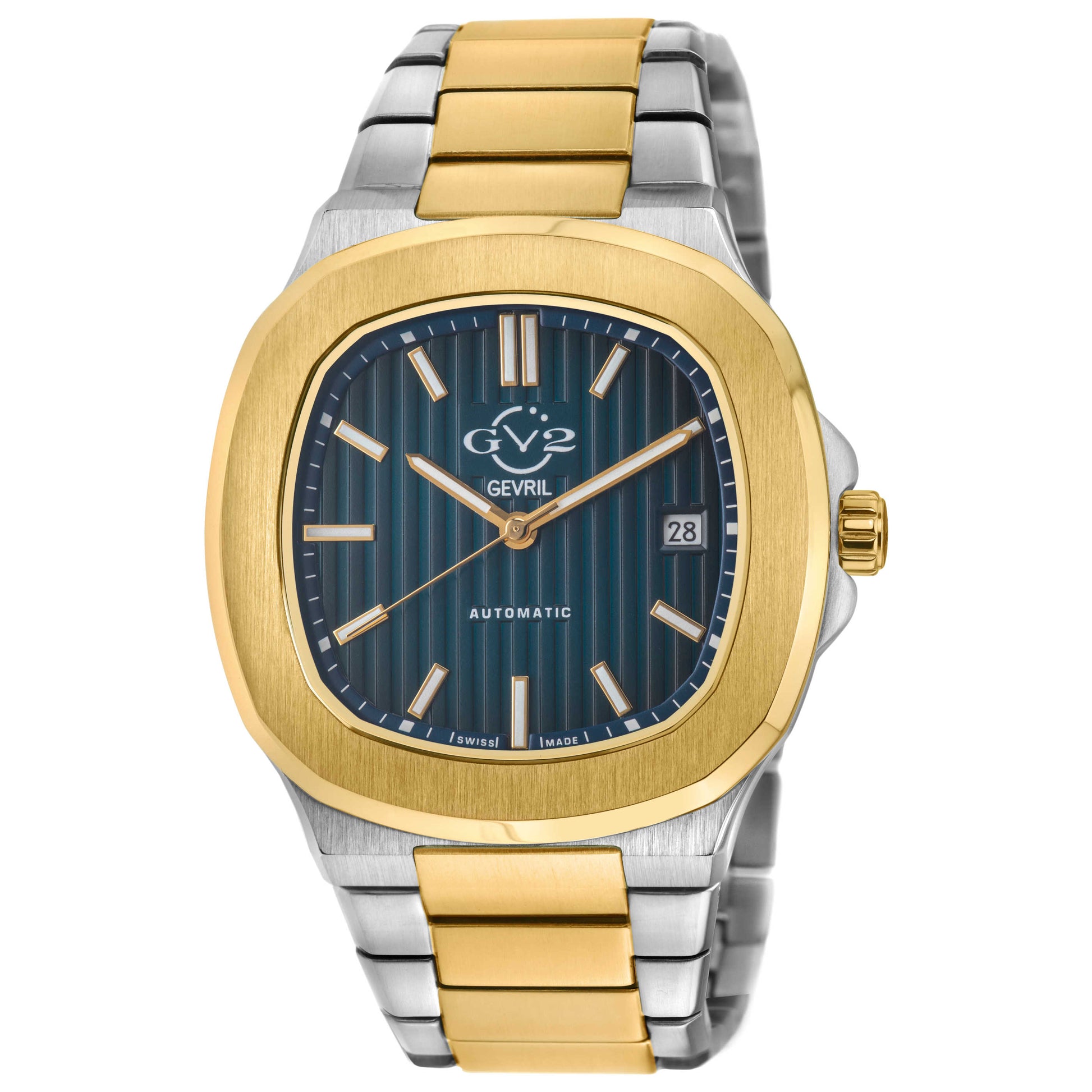 Front view of GV2 by Gevril Potente Men's Automatic Watch 18106