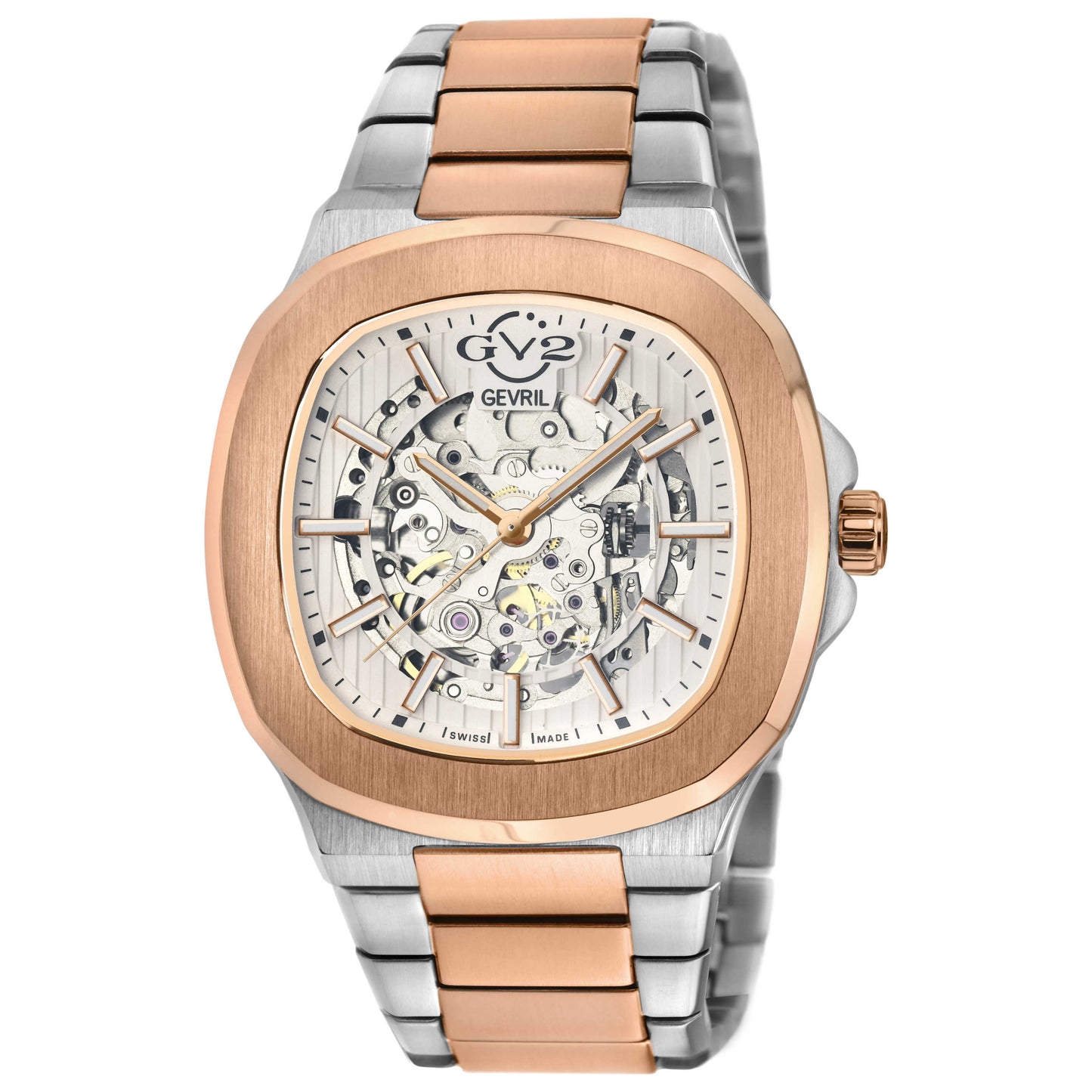 Front view of GV2 by Gevril Potente Men's Automatic Watch 18119B