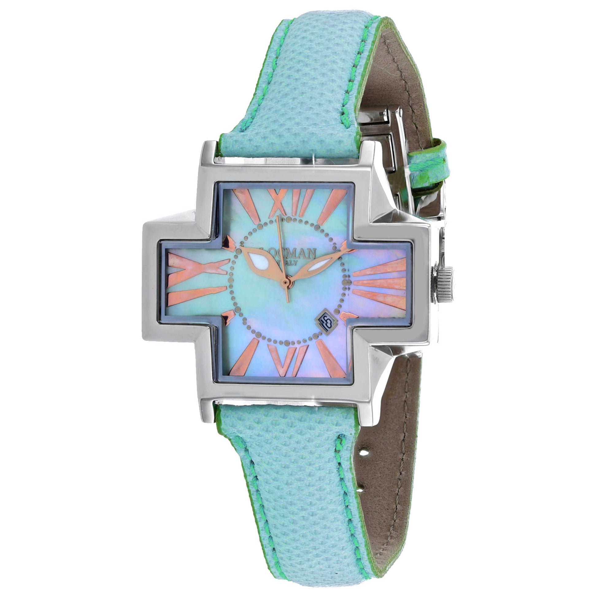 Front view of Locman Italy Plus Women's Quartz Watch 181MOPSK/SKKS