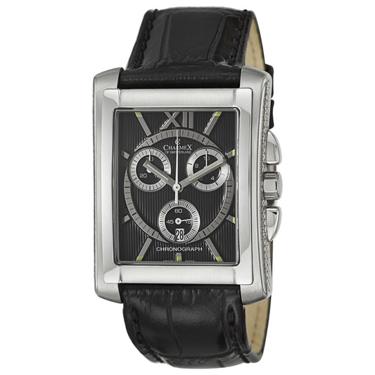 Front view of Charmex Milano Men's Swiss Quartz (Battery-Powered) Watch 1826