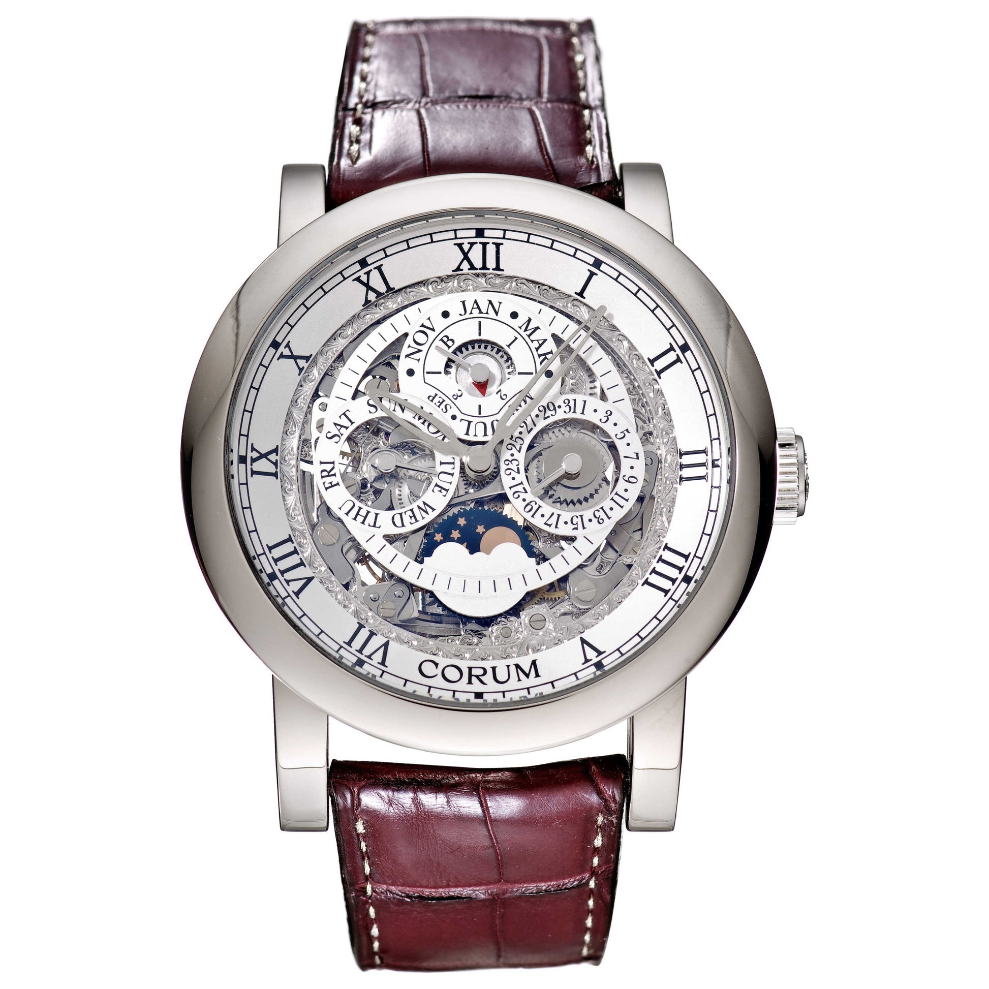 Front view of Corum Classical Men's Watch 183-201-59-0F02-TR13
