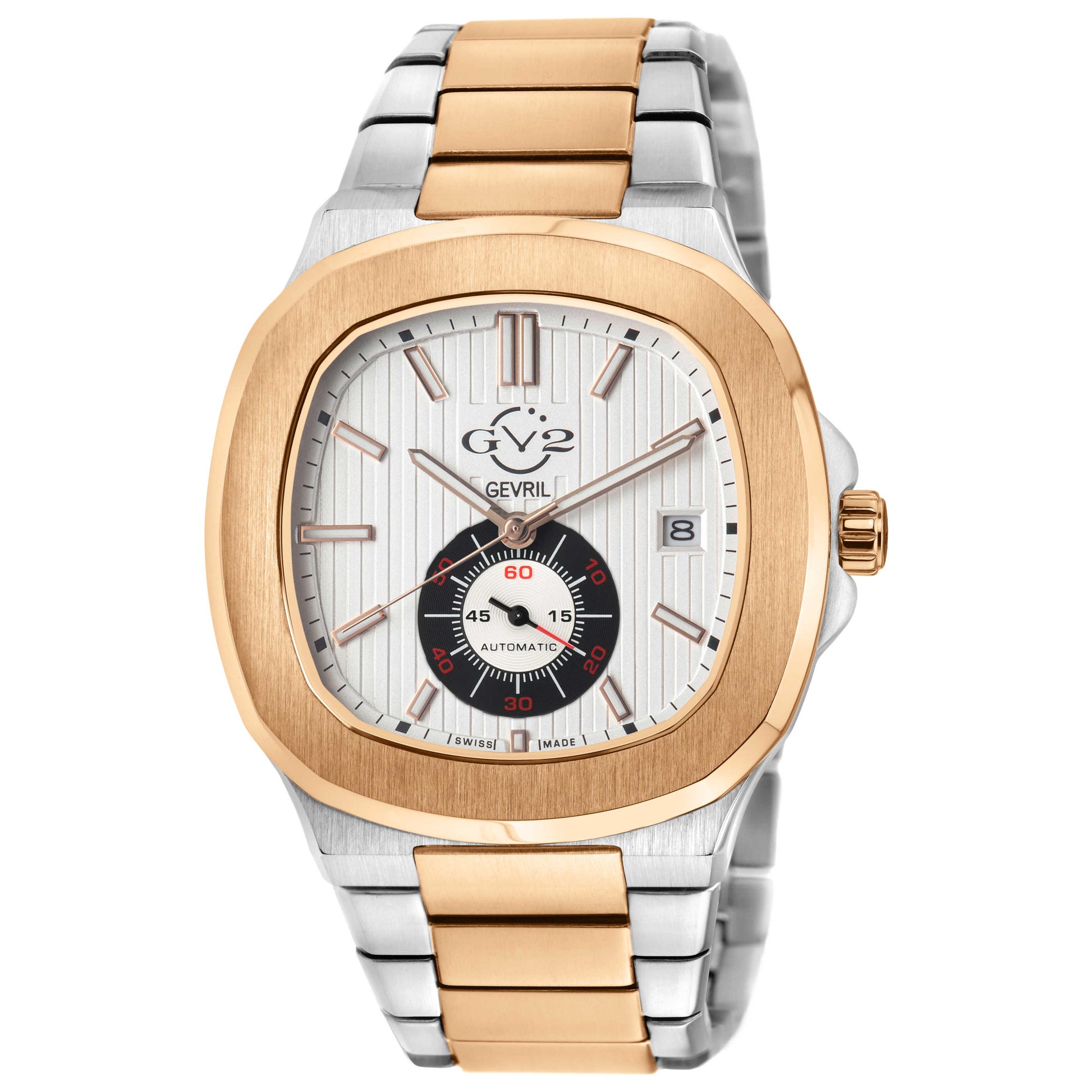 Front view of GV2 by Gevril Potente Men's Automatic Watch 18303B