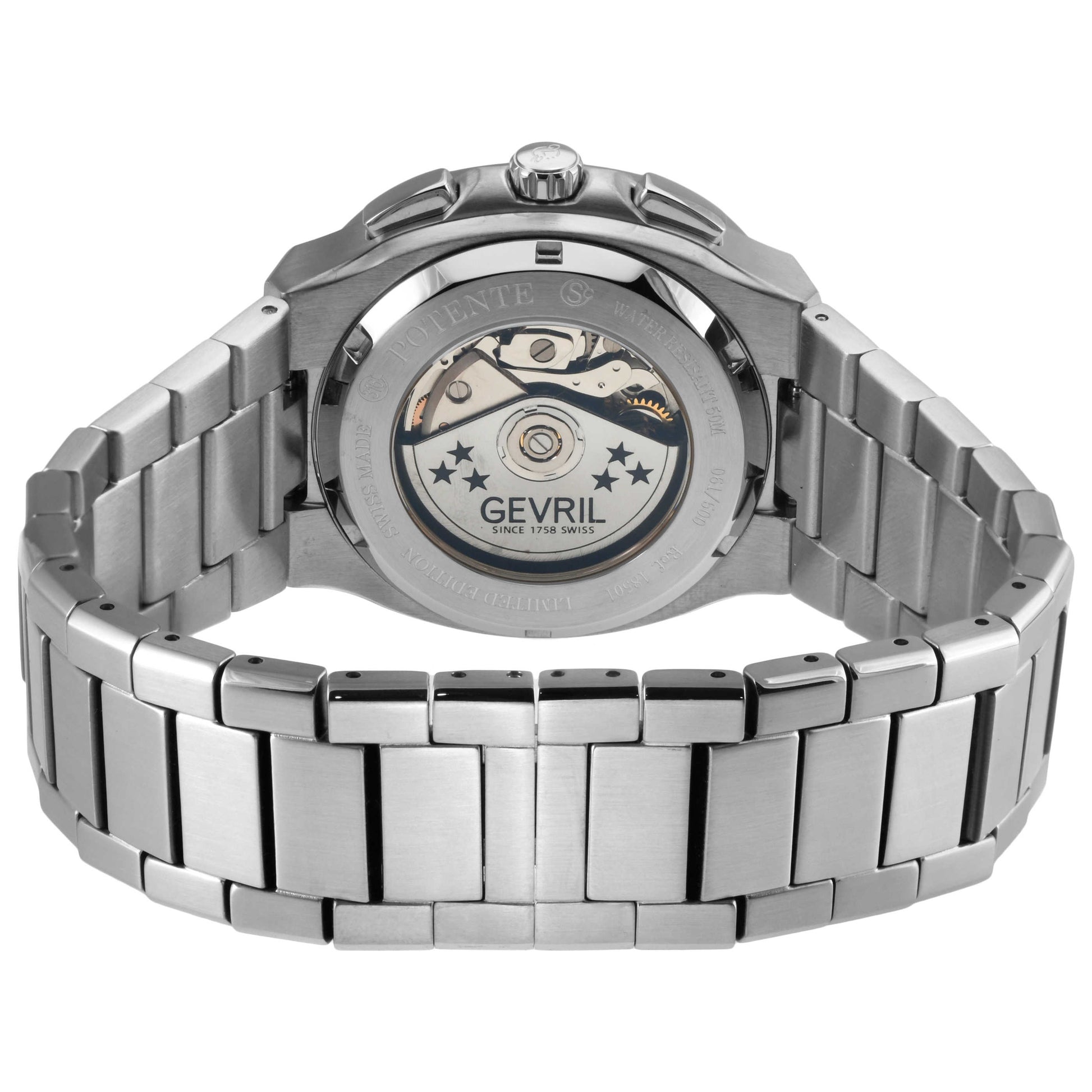 GV2 by Gevril Potente Chronograph Men's Automatic Watch 18501B - Image #2