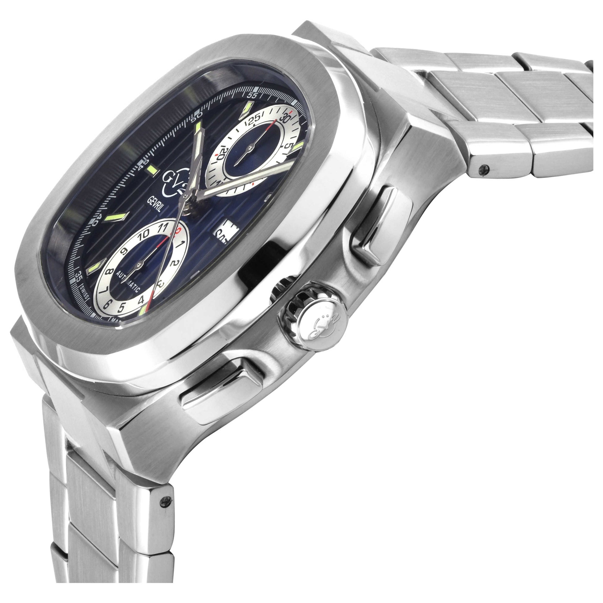 GV2 by Gevril Potente Chronograph Men's Automatic Watch 18501B - Image #4