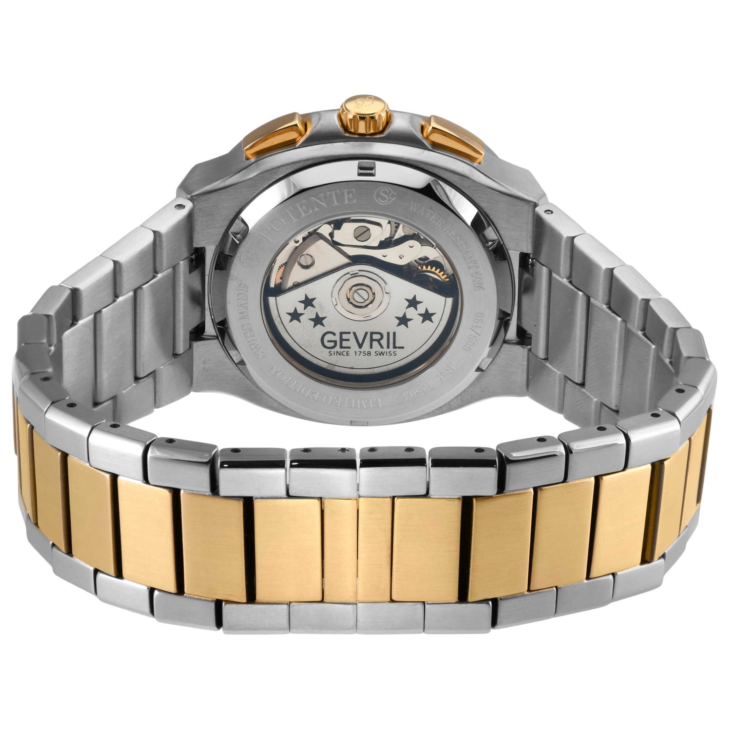 GV2 by Gevril Potente Chronograph Men's Automatic Watch 18503B - Image #2