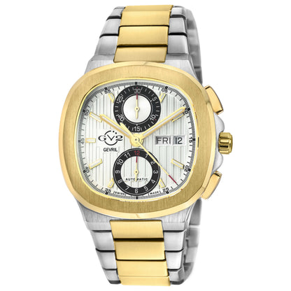 Front view of GV2 by Gevril Potente Chronograph Men's Automatic Watch 18503B