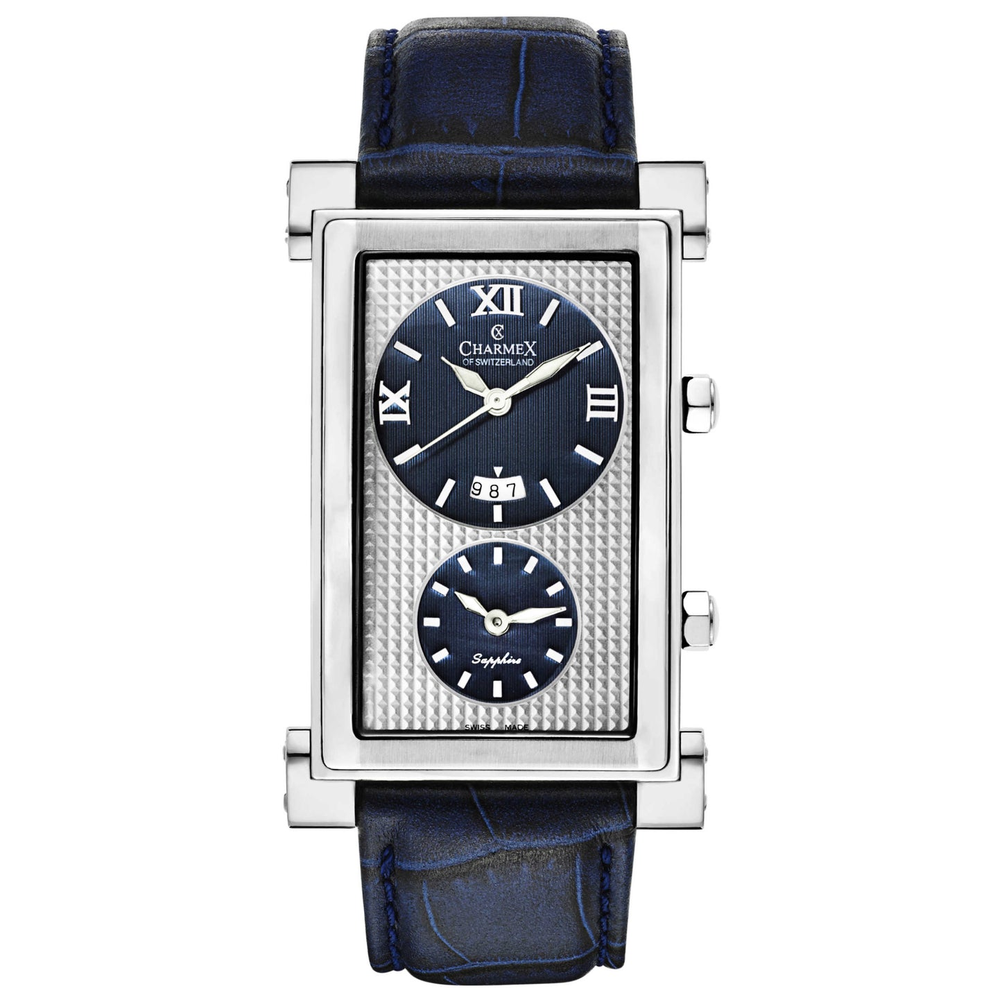 Front view of Charmex Cosmopolitan Men's Swiss Quartz (Battery-Powered) Watch 1897