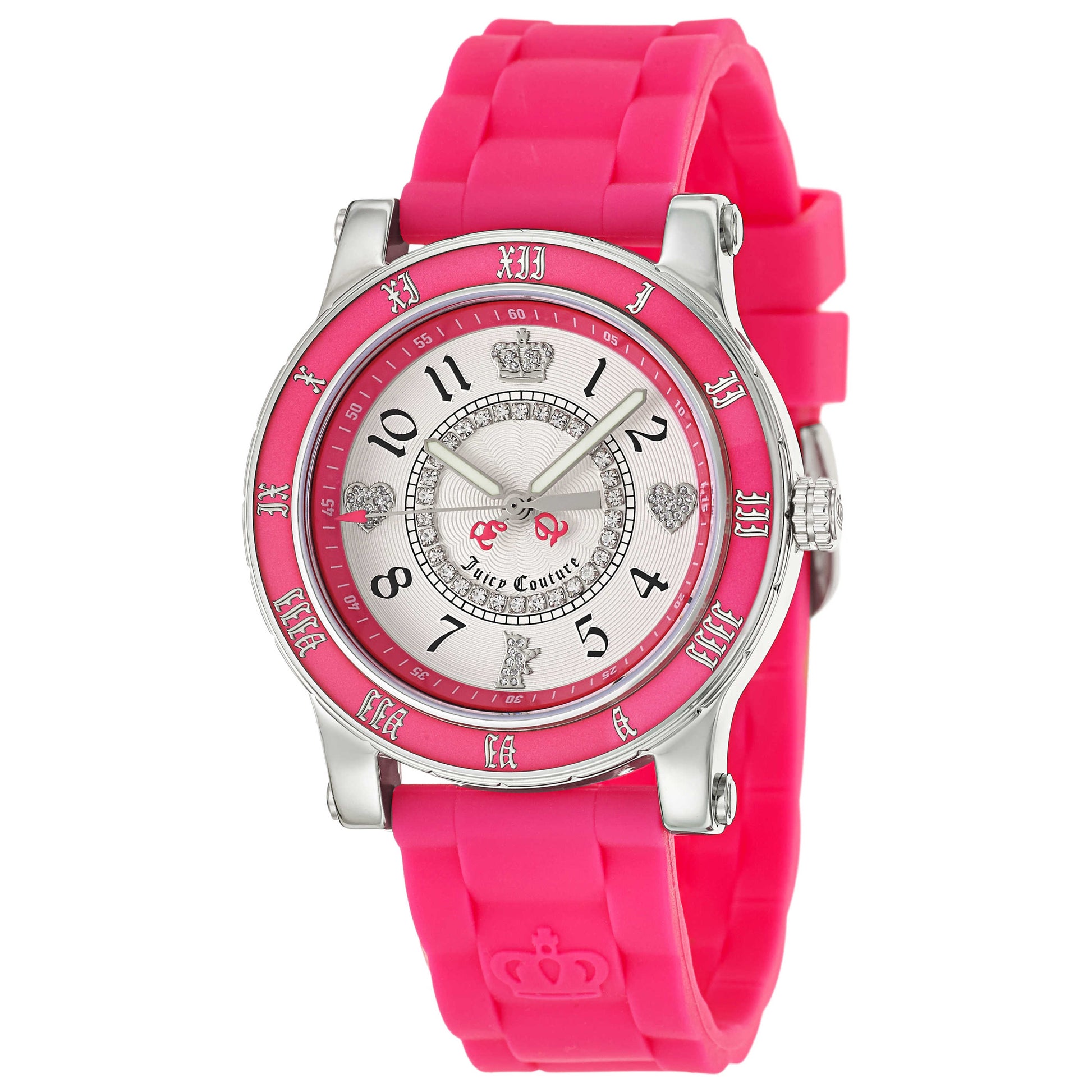 Front view of Juicy Couture HRH Women's Japanese Quartz (Battery-Powered) Watch 1900456
