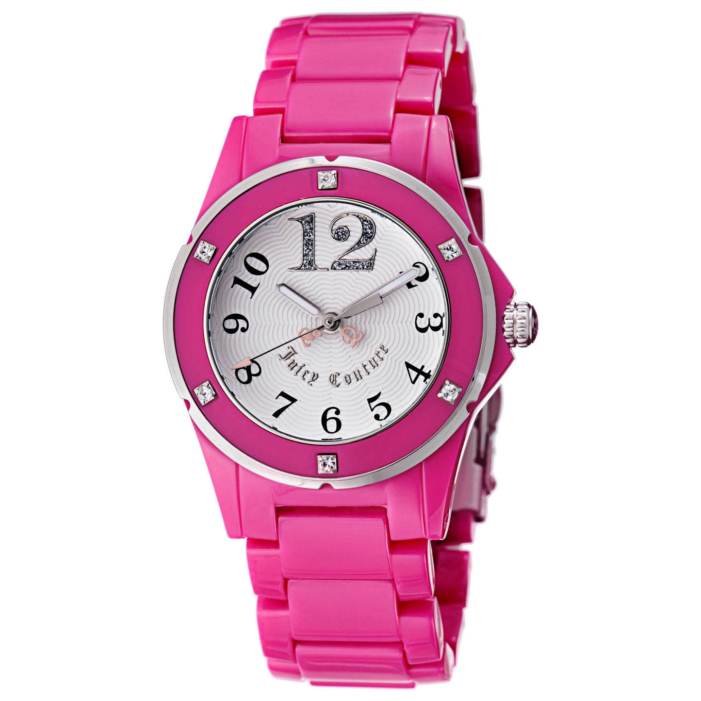 Front view of Juicy Couture Rich Girl Women's Japanese Quartz (Battery-Powered) Watch 1900580