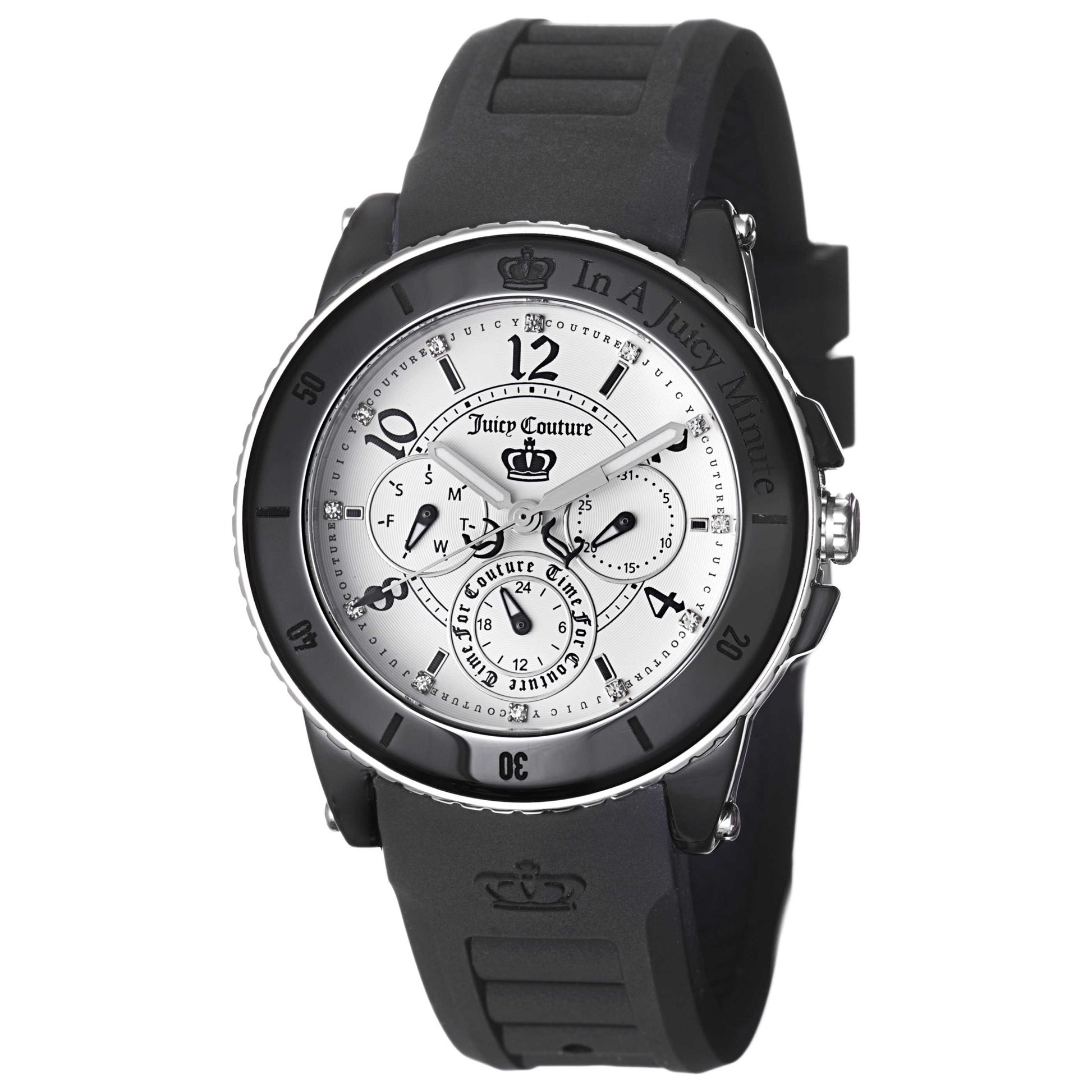 Front view of Juicy Couture Pedigree Women's Japanese Quartz (Battery-Powered) Watch 1900756