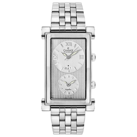 Front view of Charmex Cosmopolitan Men's Swiss Quartz (Battery-Powered) Watch 1900